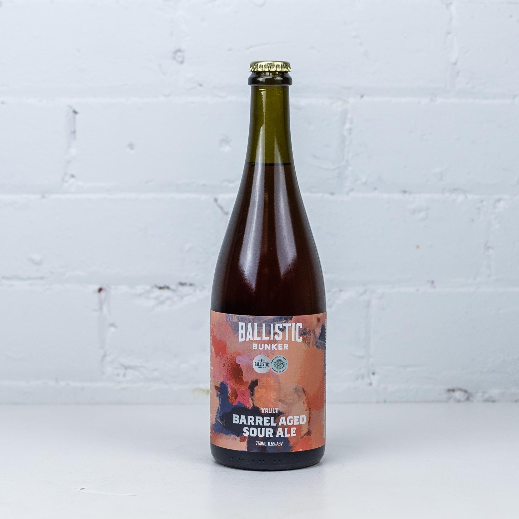 Ballistic Bunker x Dollar Bill 'Vault Barrel Aged Sour Ale' 750ml
