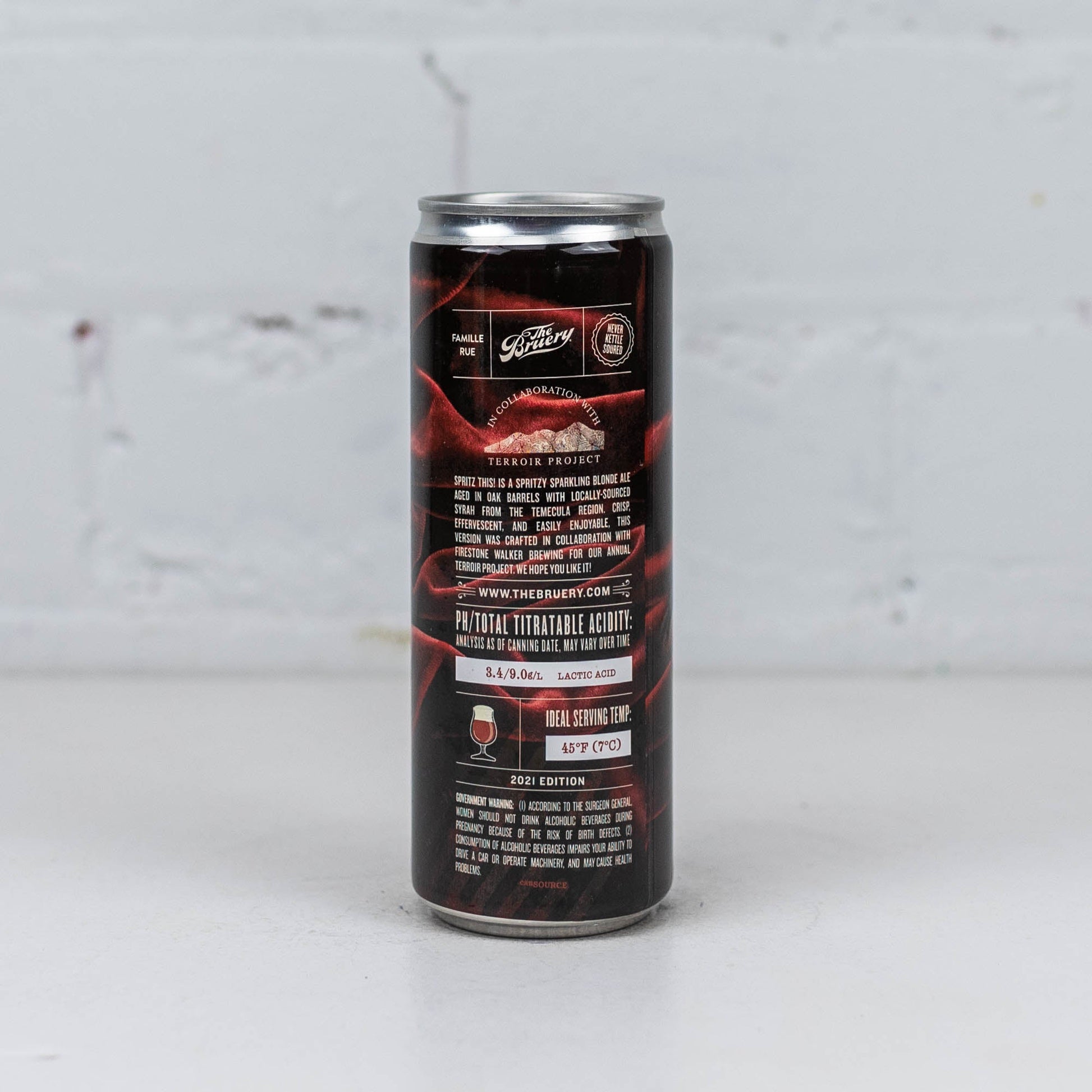Bruery Terreux x Firestone Walker 'Spritz This!' 355ml