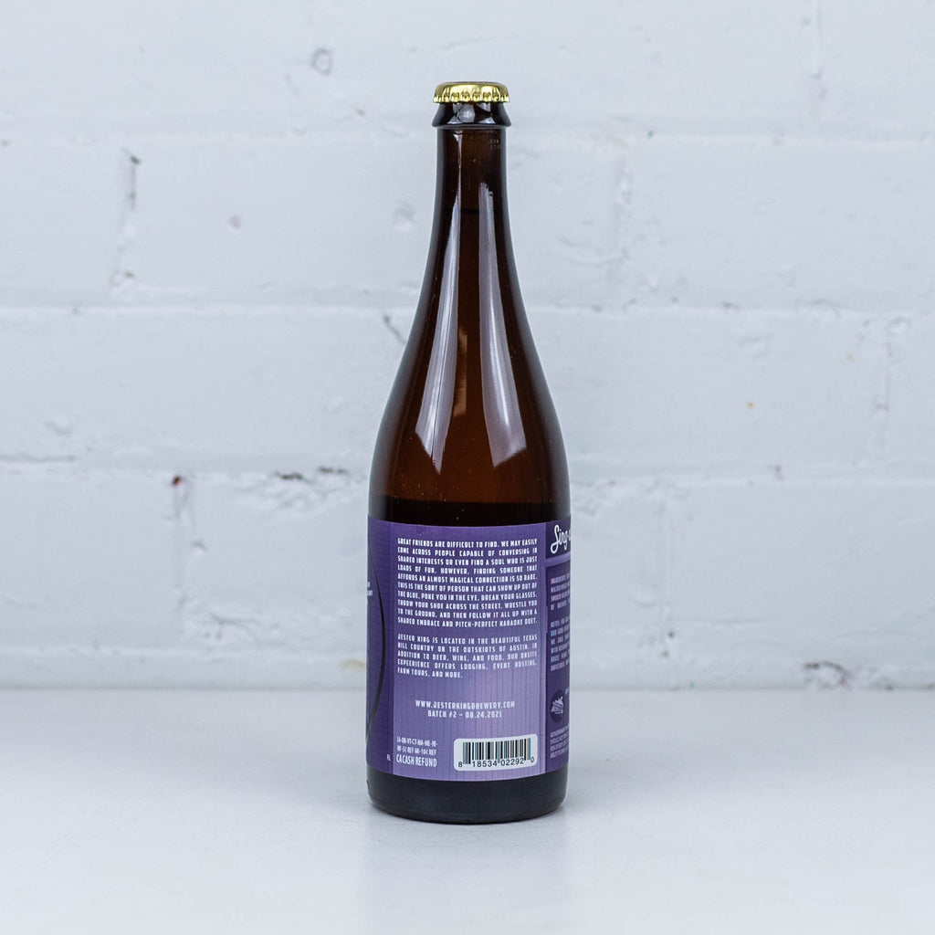 Jester King - Sing Along Deathmatch Farmhouse Ale 750ml