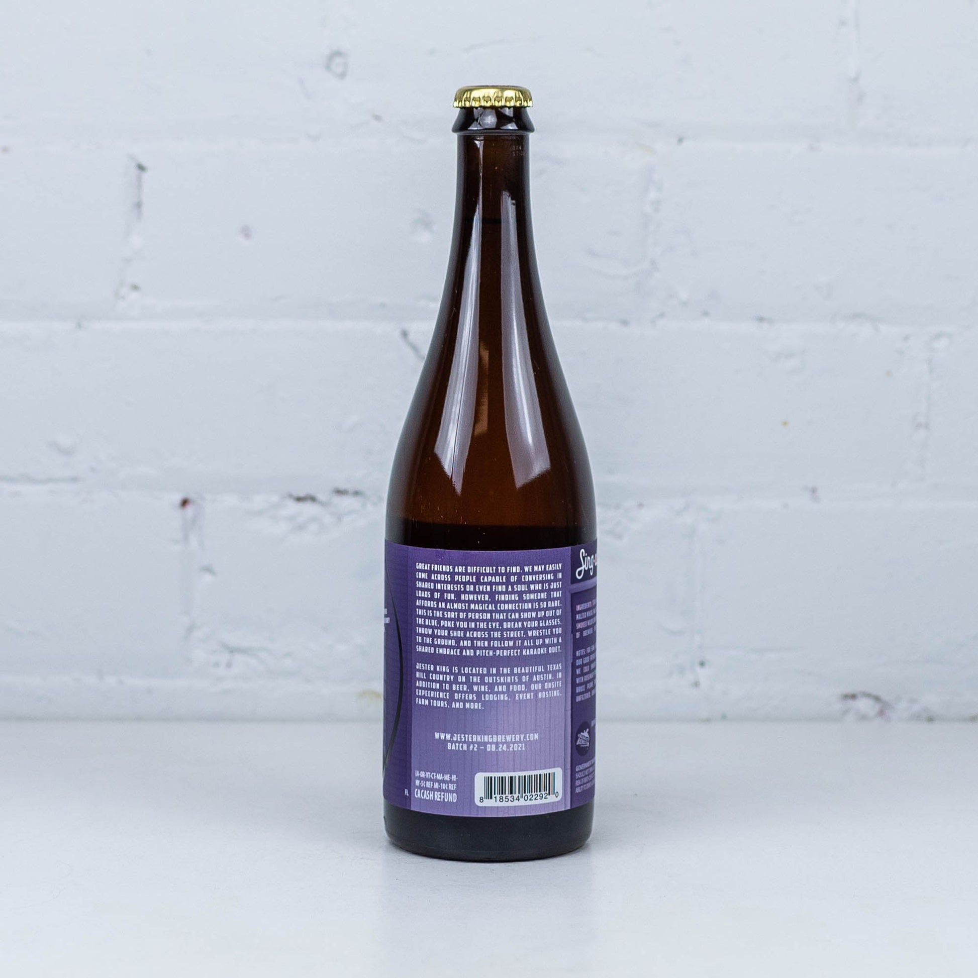 Jester King - Sing Along Deathmatch Farmhouse Ale 750ml