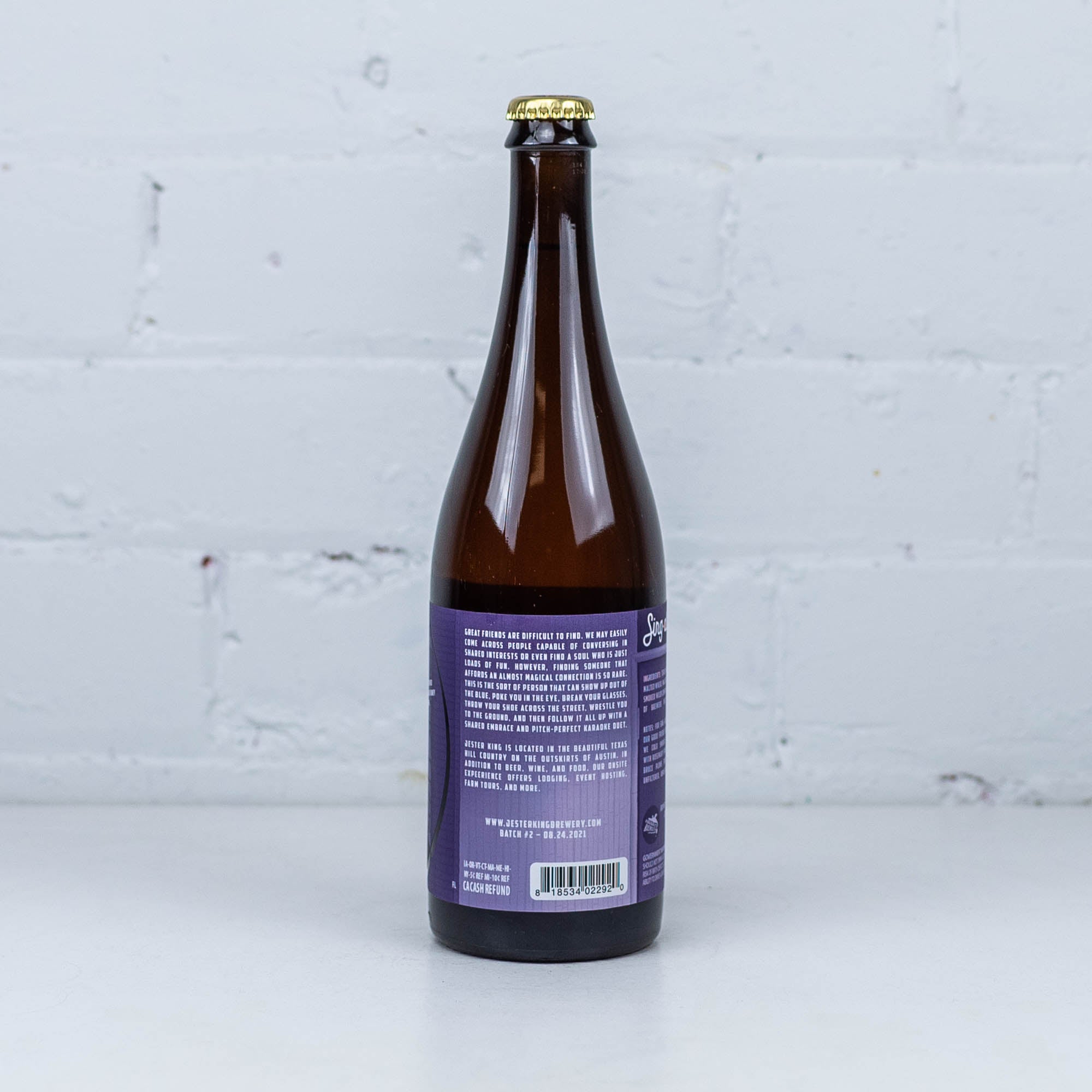 Jester King - Sing Along Deathmatch Farmhouse Ale 750ml