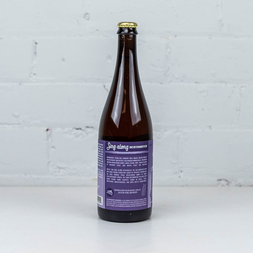 Jester King - Sing Along Deathmatch Farmhouse Ale 750ml