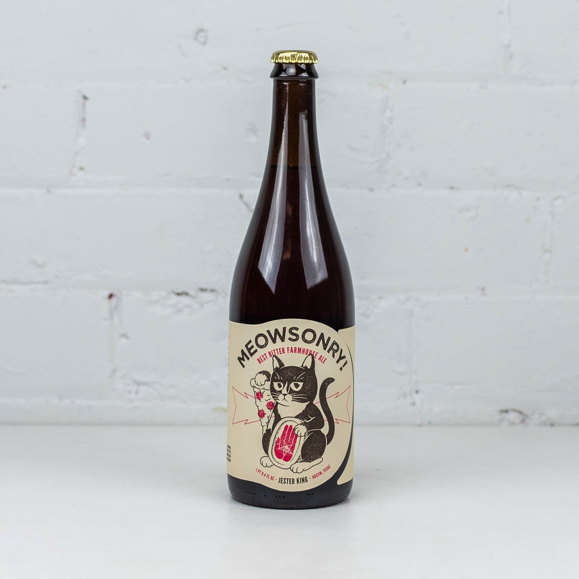 Jester King - Meowsonry Best Bitter Farmhouse Ale 750ml