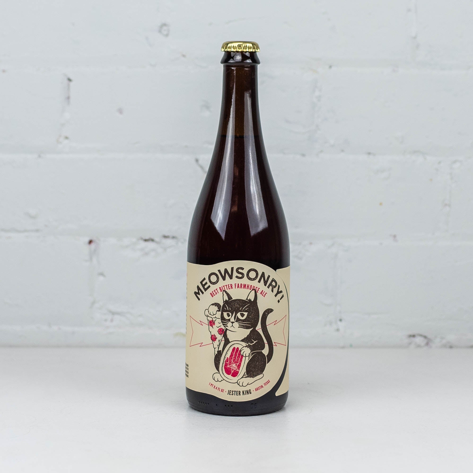 Jester King - Meowsonry Best Bitter Farmhouse Ale 750ml