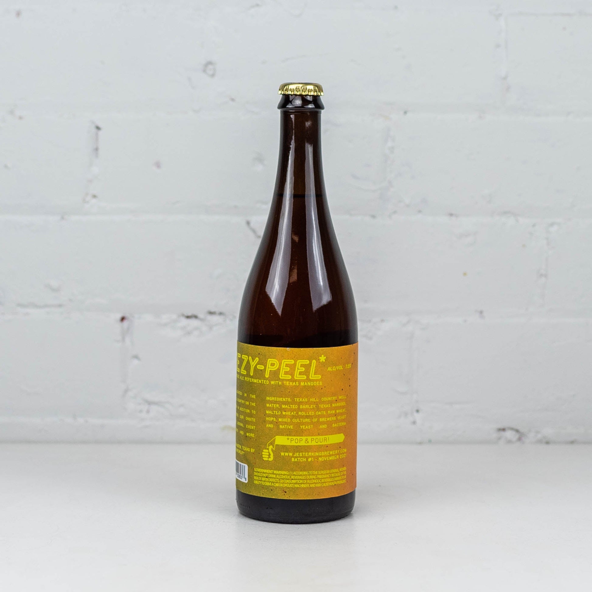 Jester King - Eezy Peel Mango Farmhouse Ale 750ml