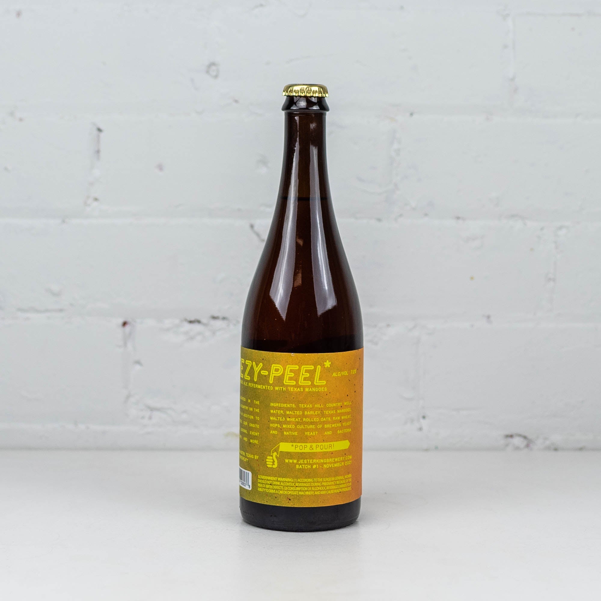 Jester King - Eezy Peel Mango Farmhouse Ale 750ml