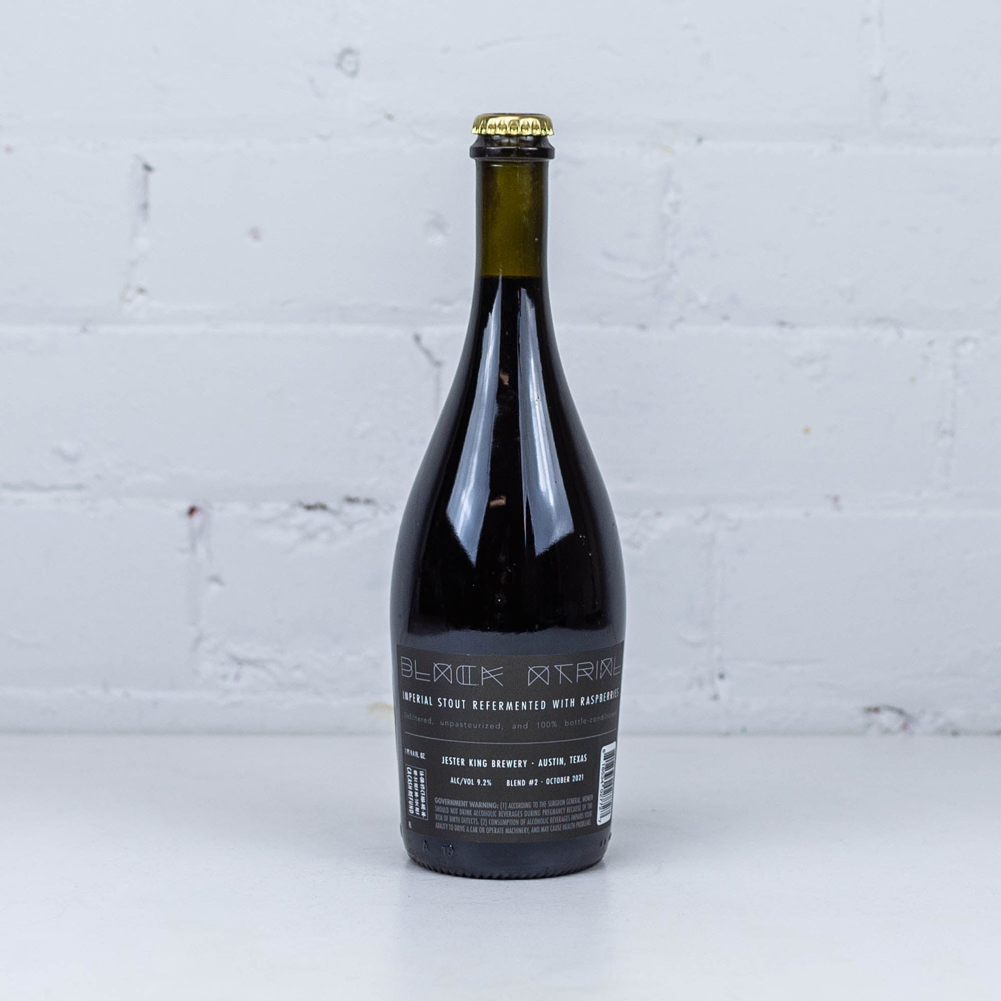 Jester King - Black Atrial 2021 Imperial Sour Stout 750ml