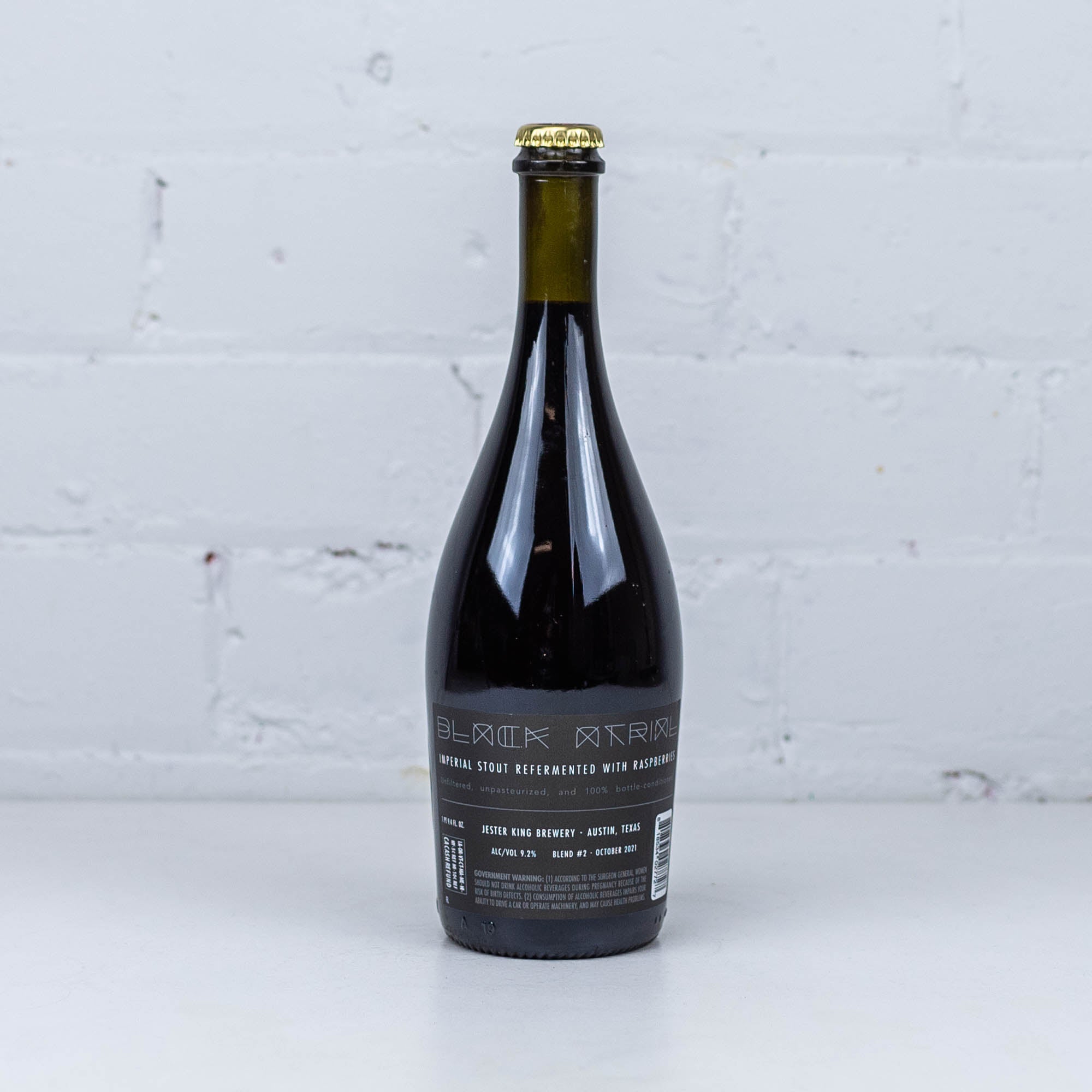 Jester King - Black Atrial 2021 Imperial Sour Stout 750ml