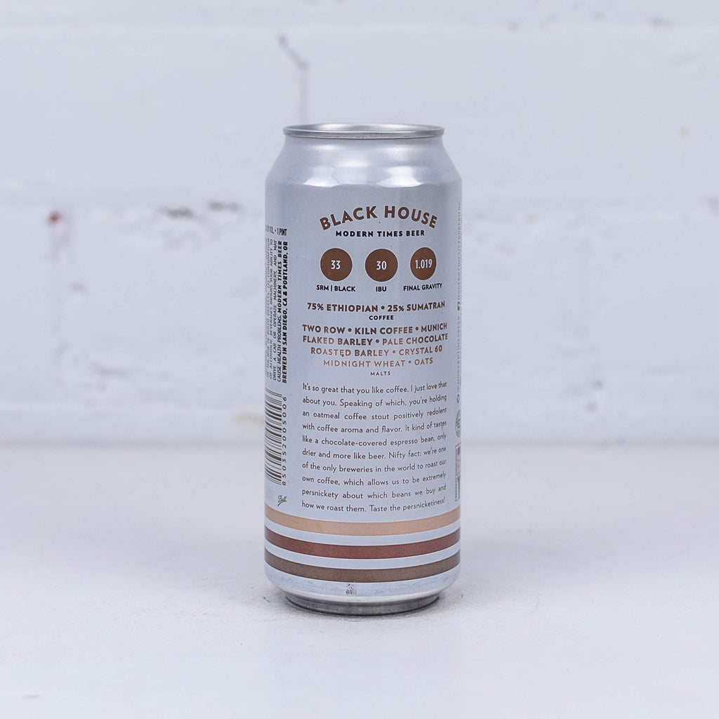 Modern Times - Black House Coffee Stout 473ml