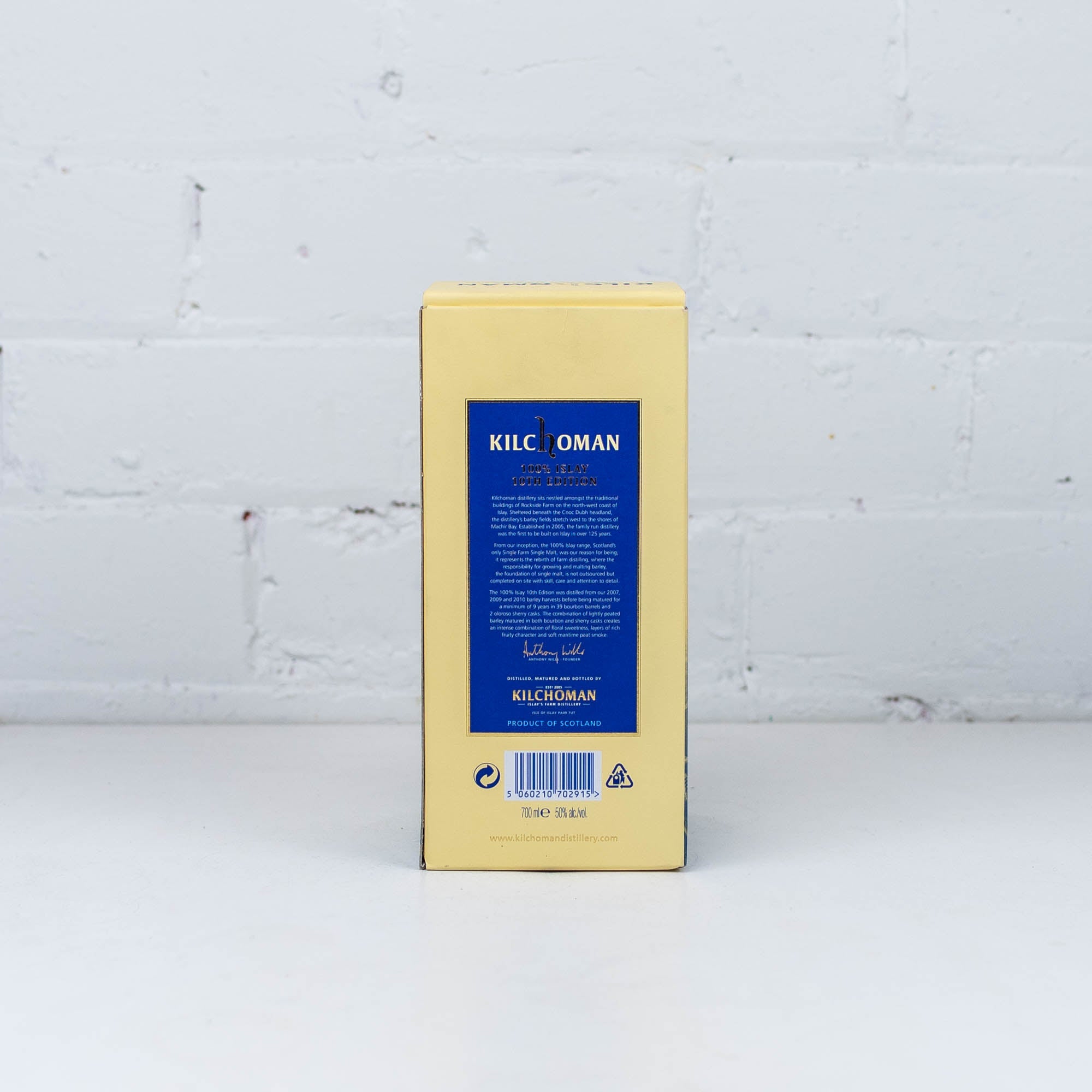 Kilchoman - 100% Islay 10th Edition 700ml