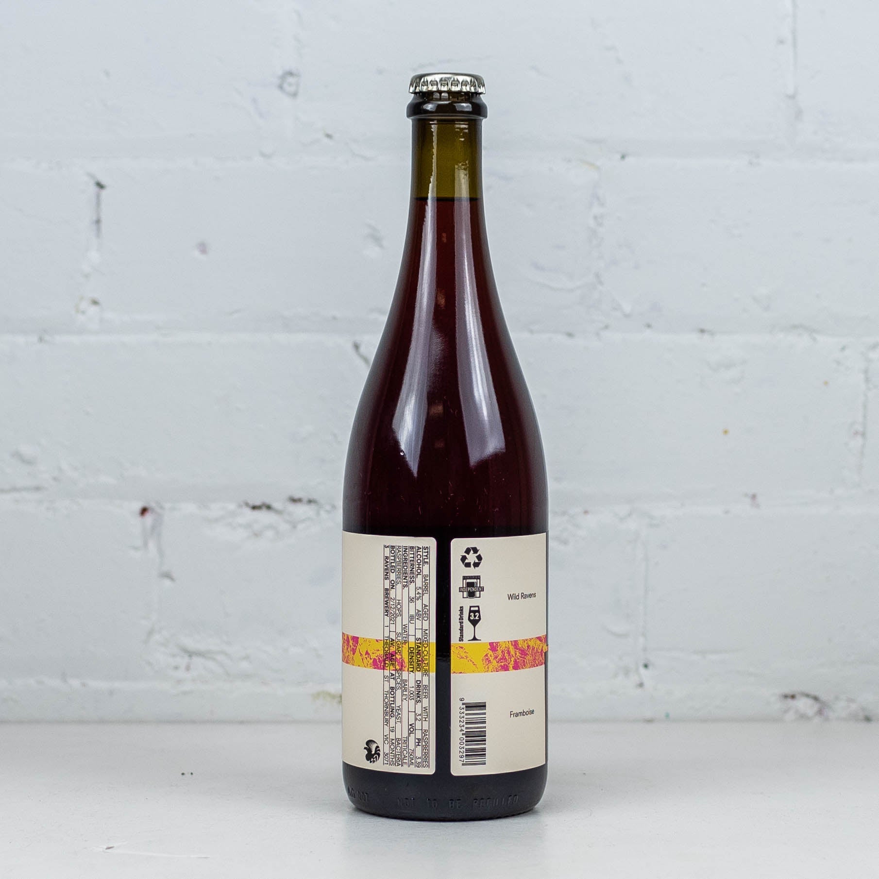 3 Ravens - Wild Ravens Framboise 2022 750ml
