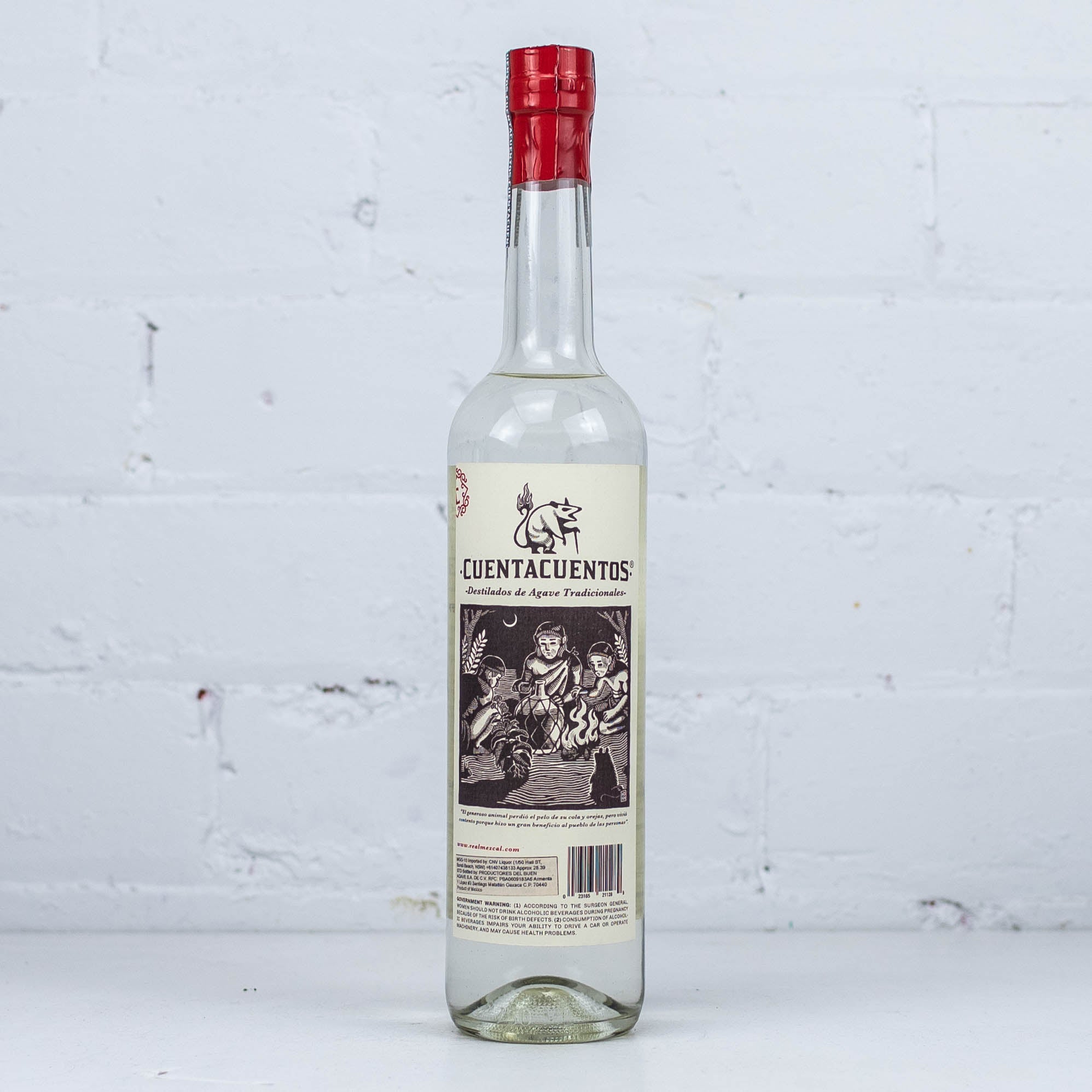 Cuentacuentos - Maximiliano Serafin Garcia Espadin 750ml