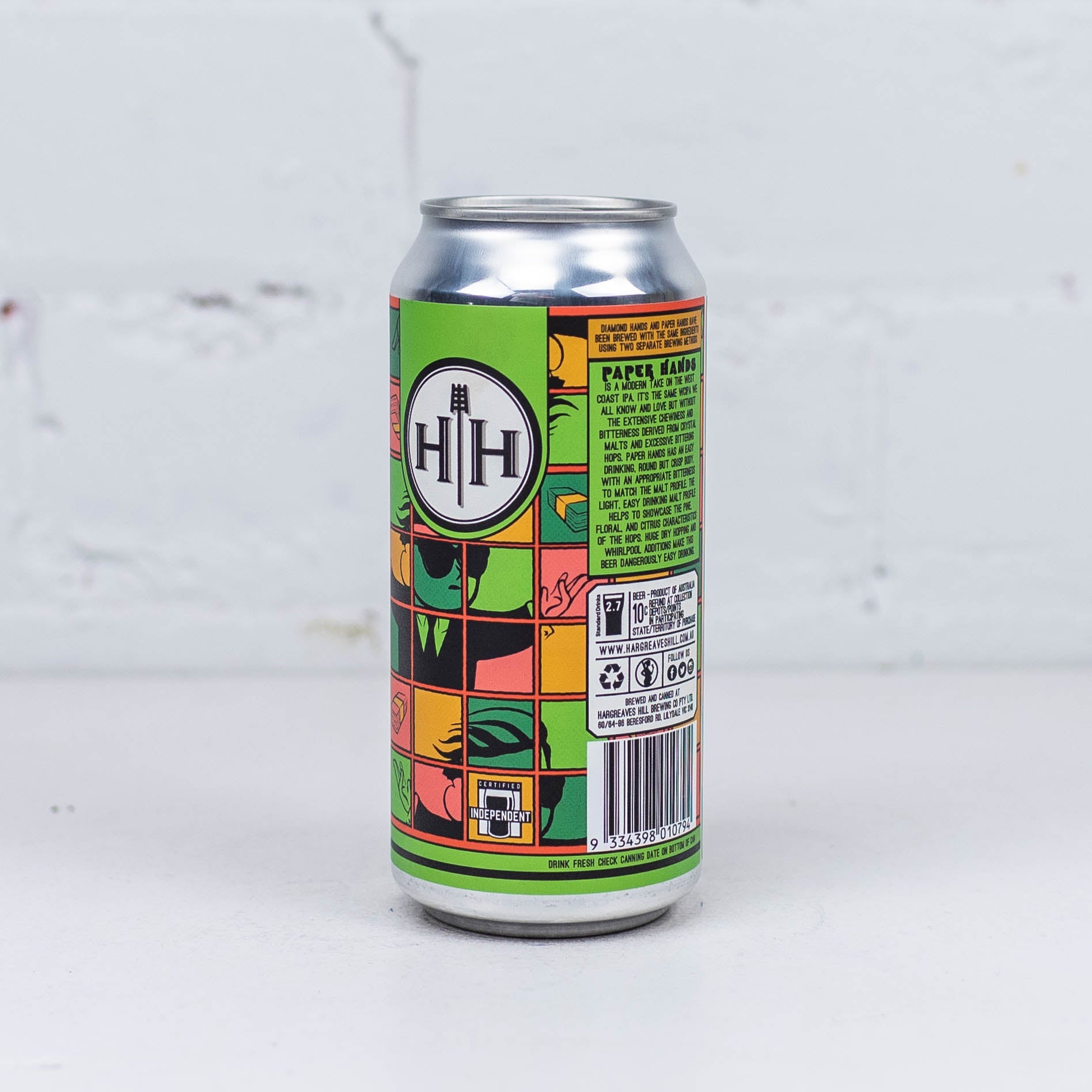 Hargreaves Hill - Paper Hands West Coast DIPA