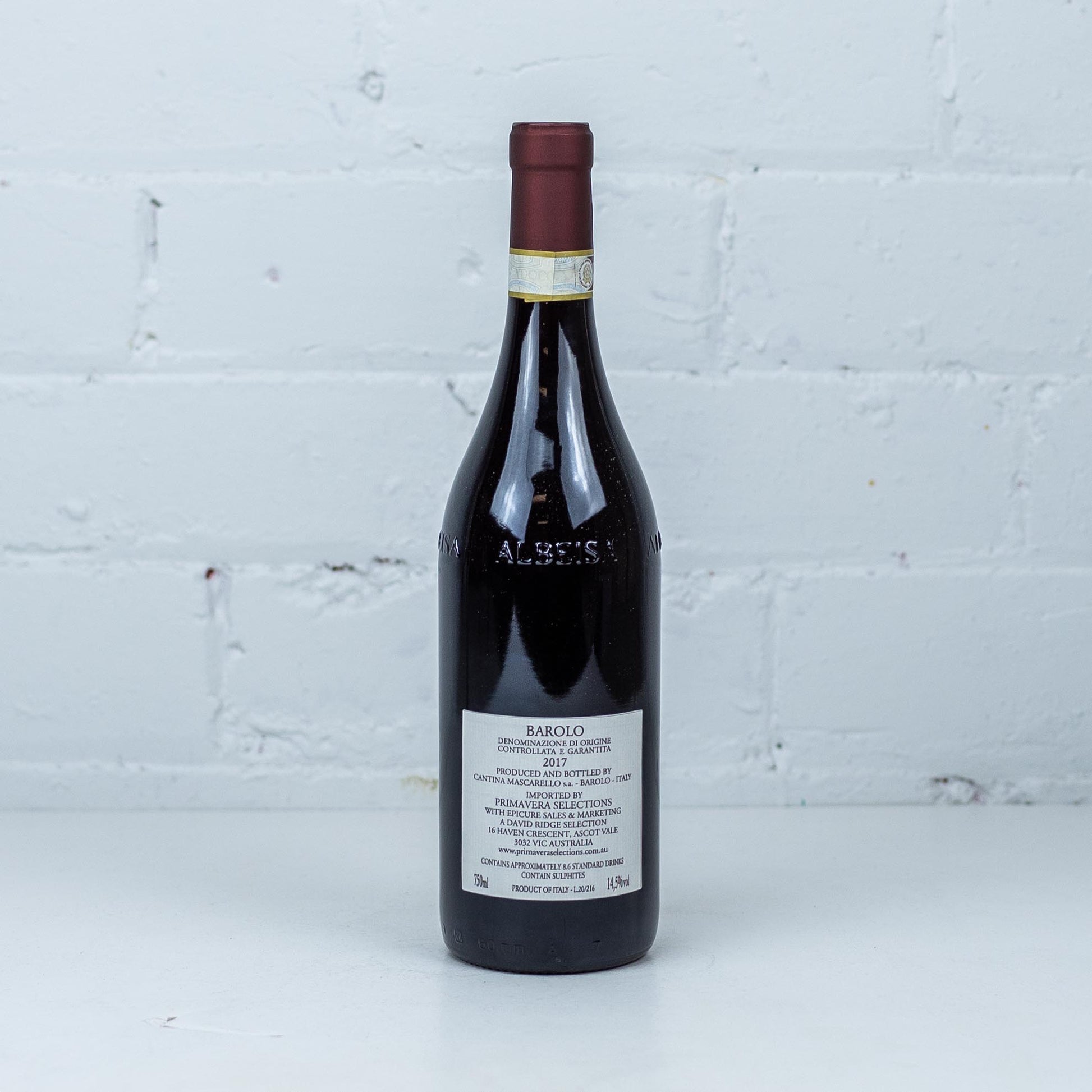 Bartolo Mascarello - Barolo 2017 750ml