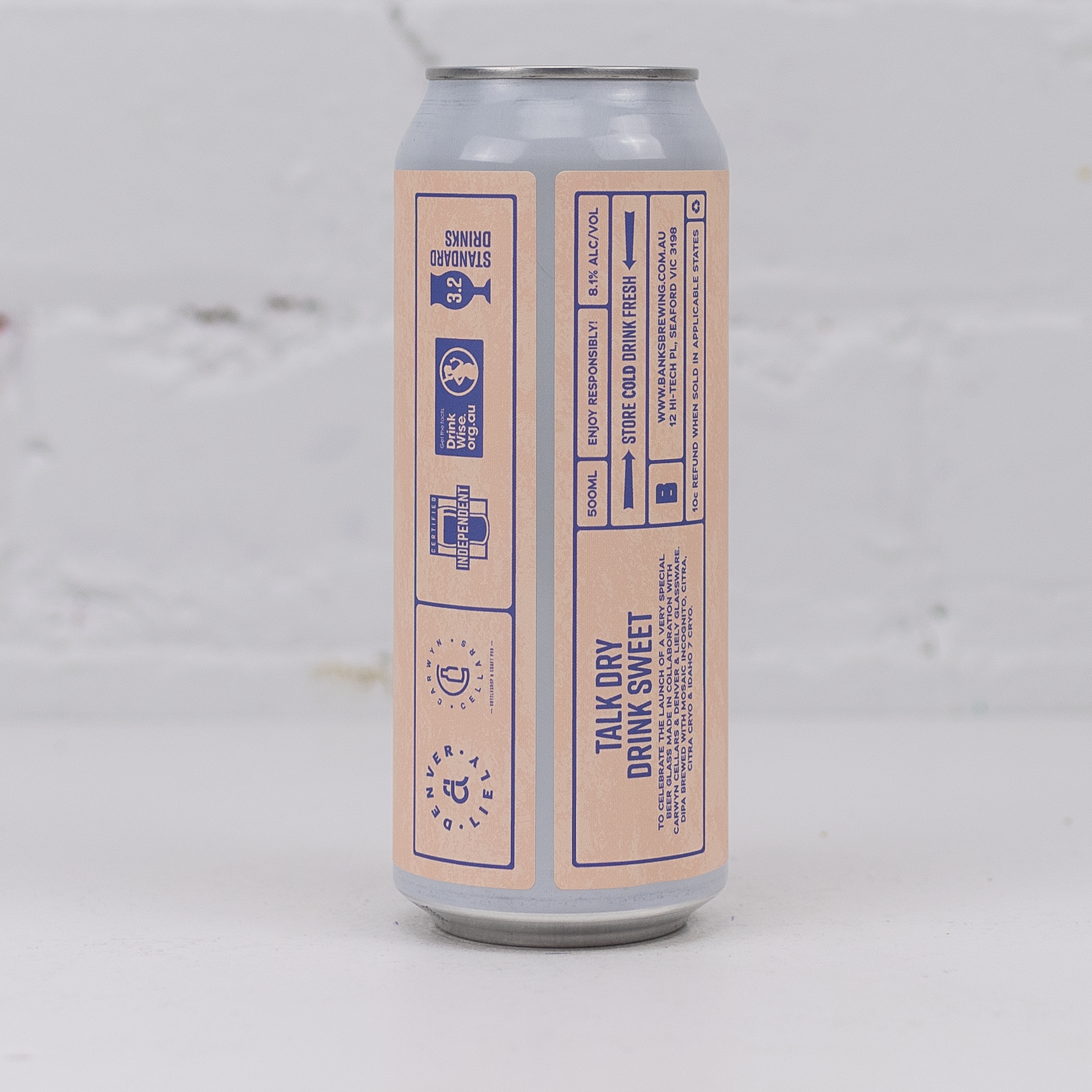 Denver & Liely - Beer Glass + 3 Beer Pack