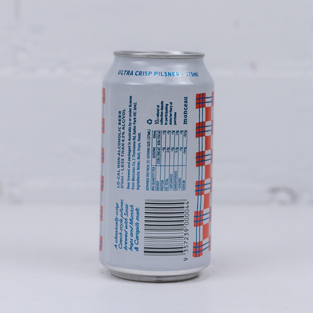 Monceau Co. - Parc Pilsner Non Alcoholic Beer 375ml