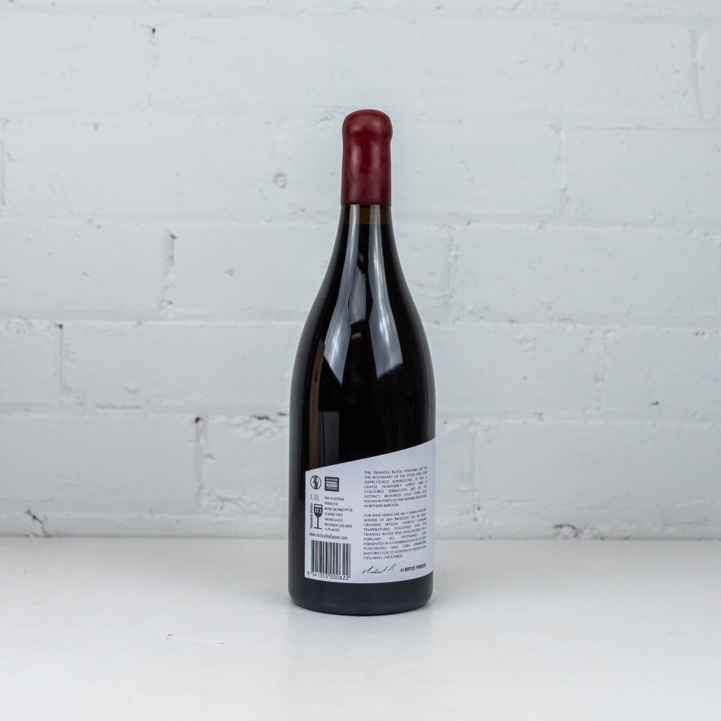Michael Hall - Triangle Block Shiraz 2015 1.5L
