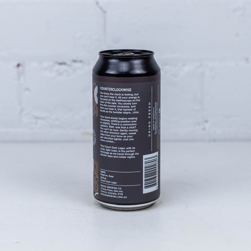 Deeds - Counter Clockwise Czech Dark Lager