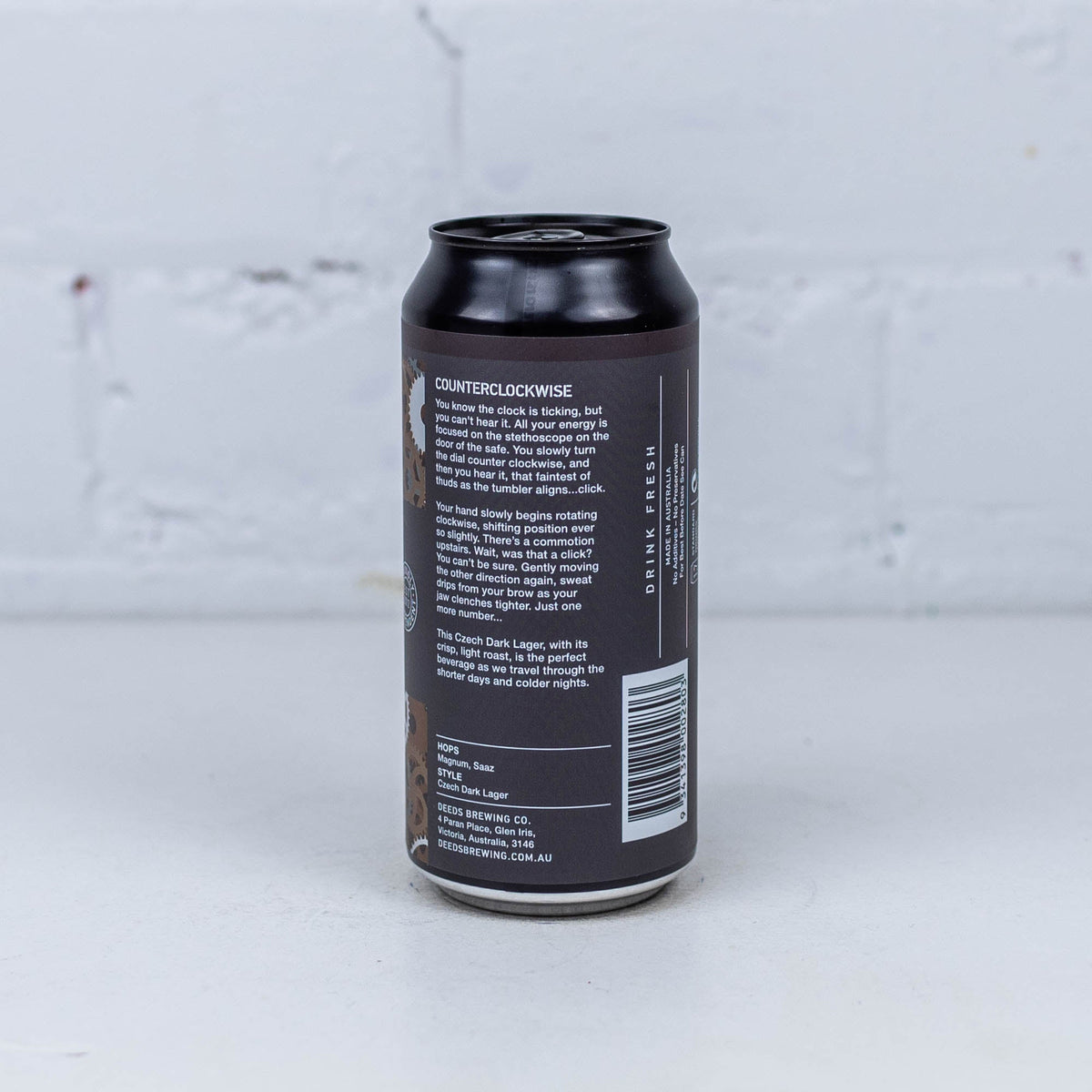 Deeds - Counter Clockwise Czech Dark Lager