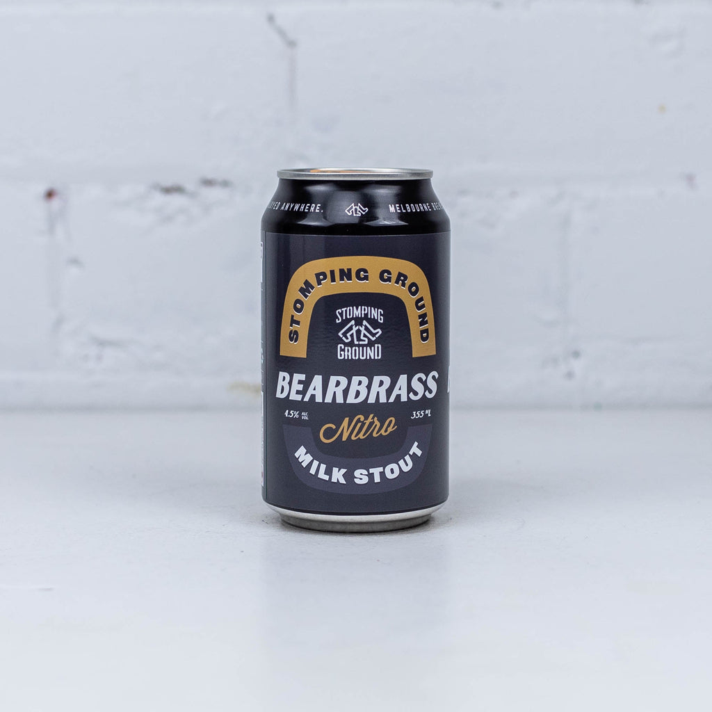 Stomping Ground - Bearbrass Nitro Milk Stout 355ml