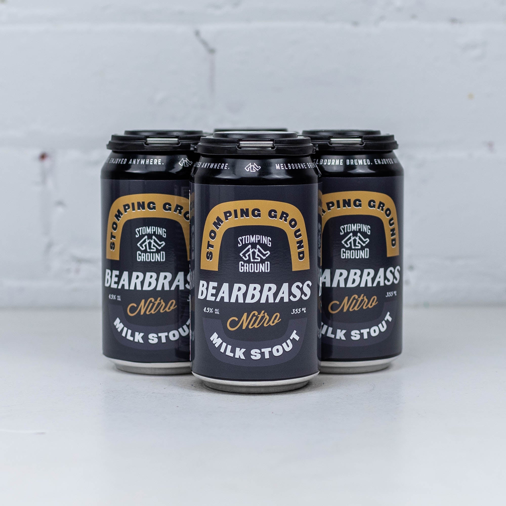Stomping Ground - Bearbrass Nitro Milk Stout 355ml