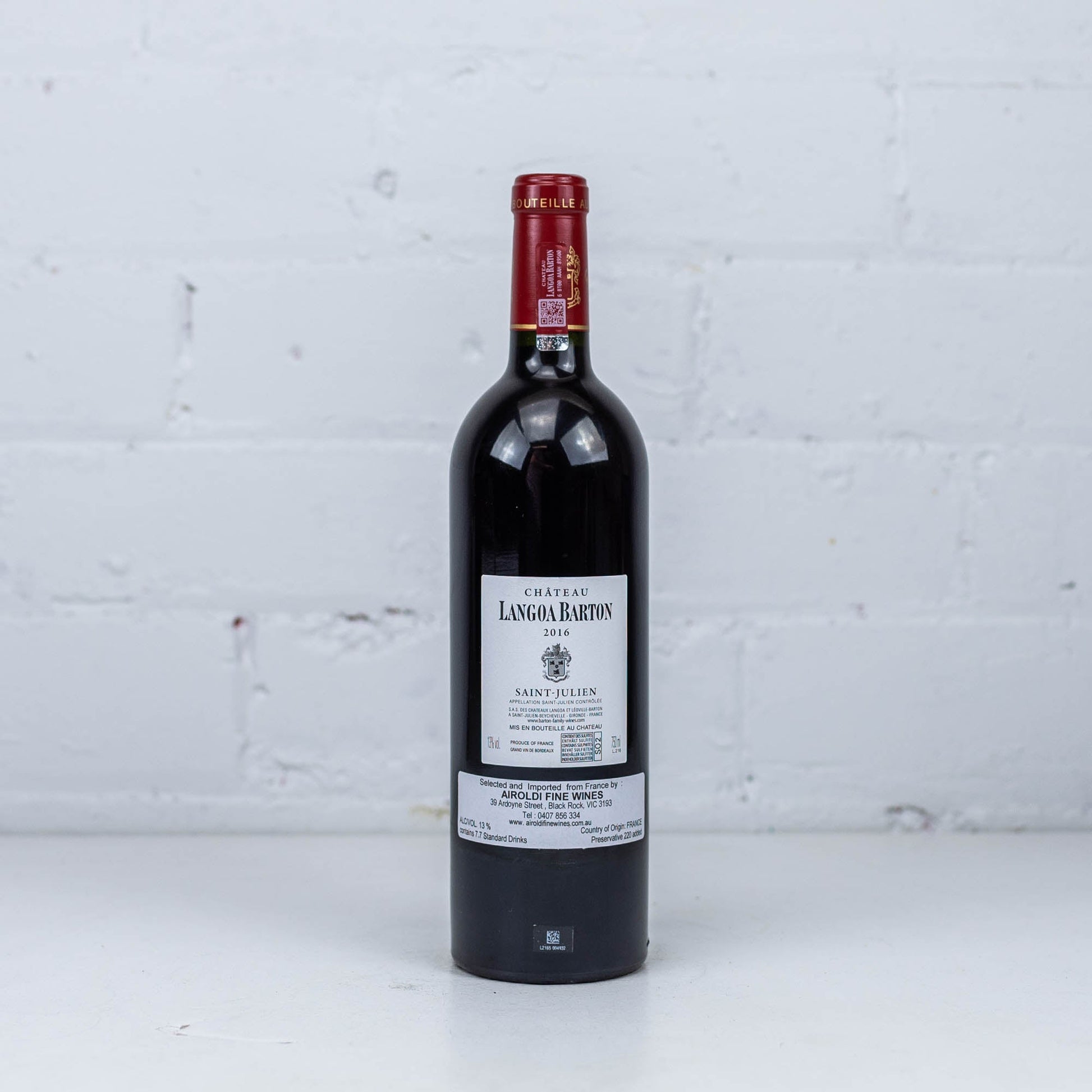 Chateau Langoa Barton - Saint-Julien Grand Cru Classe 2016 750ml