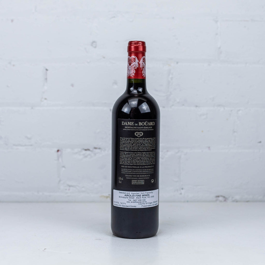 La Dame de Bouard - Saint-Emilion 2018 750mL