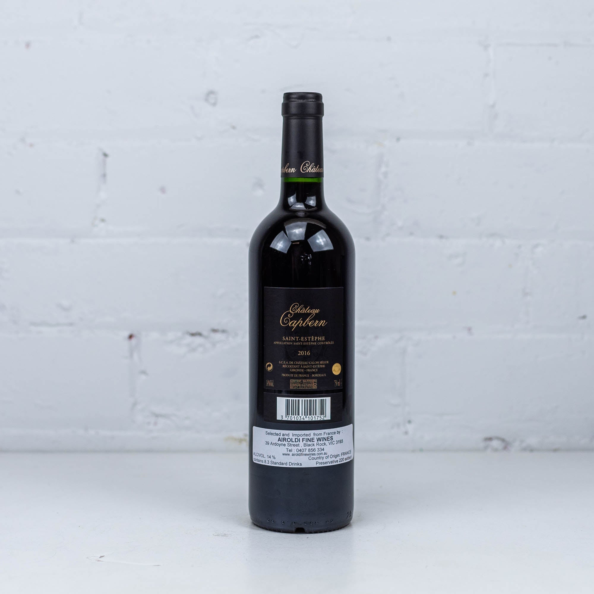 Chateau Capbern - Saint Estephe 2016 750ml