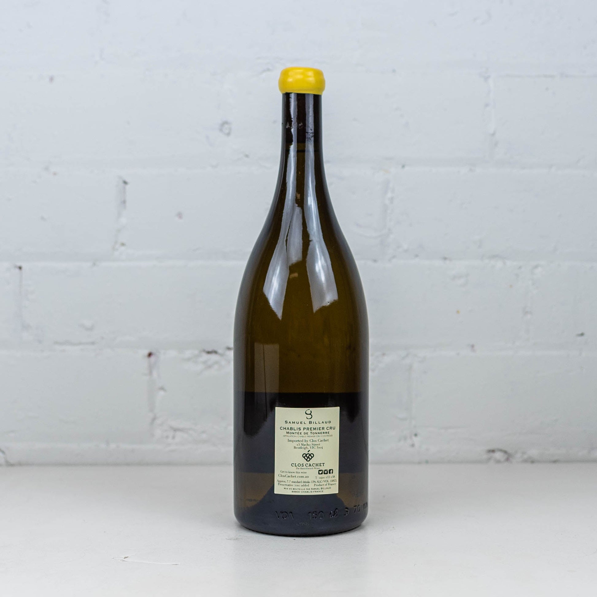Samuel Billaud - Chablis 1er Cru Montee de Tonnerre 2019 1.5L