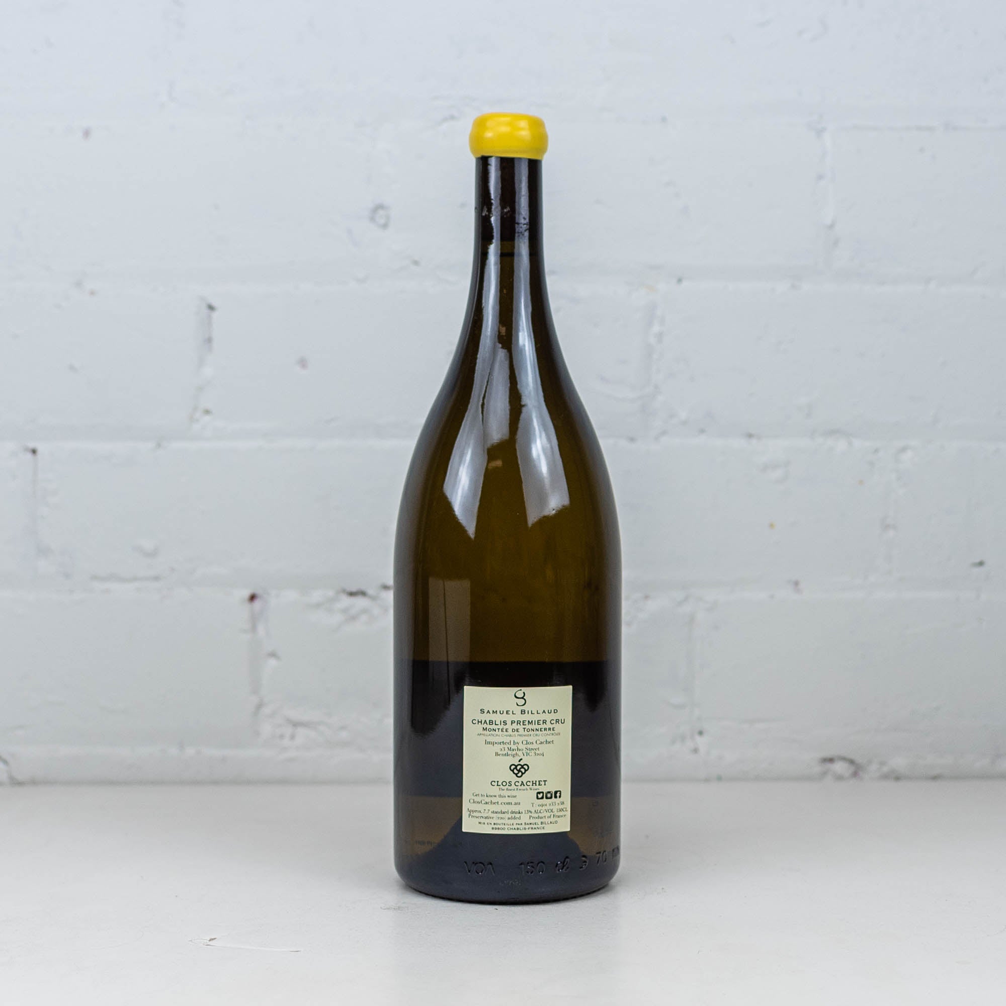 Samuel Billaud - Chablis 1er Cru Montee de Tonnerre 2019 1.5L