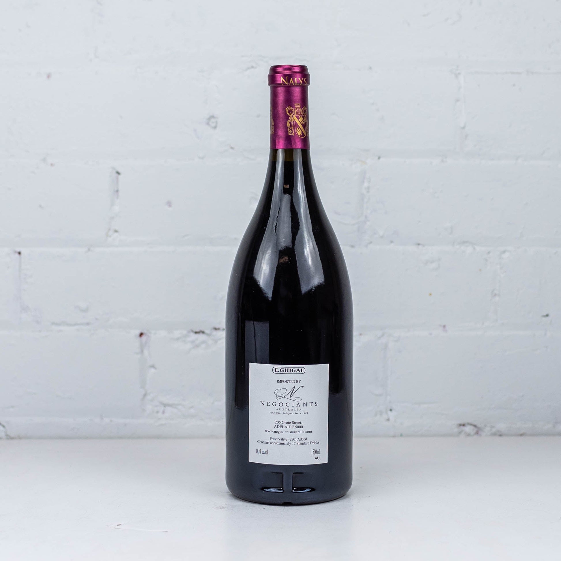 E. Guigal - Chateau de Nalys Saintes Pierres de Nalys Chateauneuf du Pape 2016 1.5L