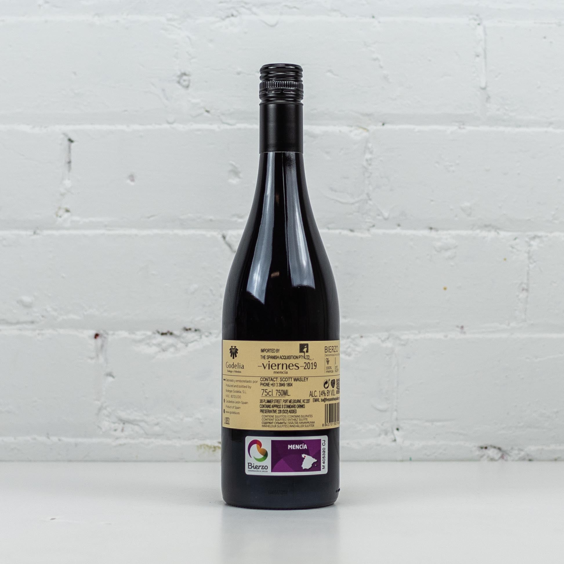 Godelia - Viernes Mencia 2019 750ml
