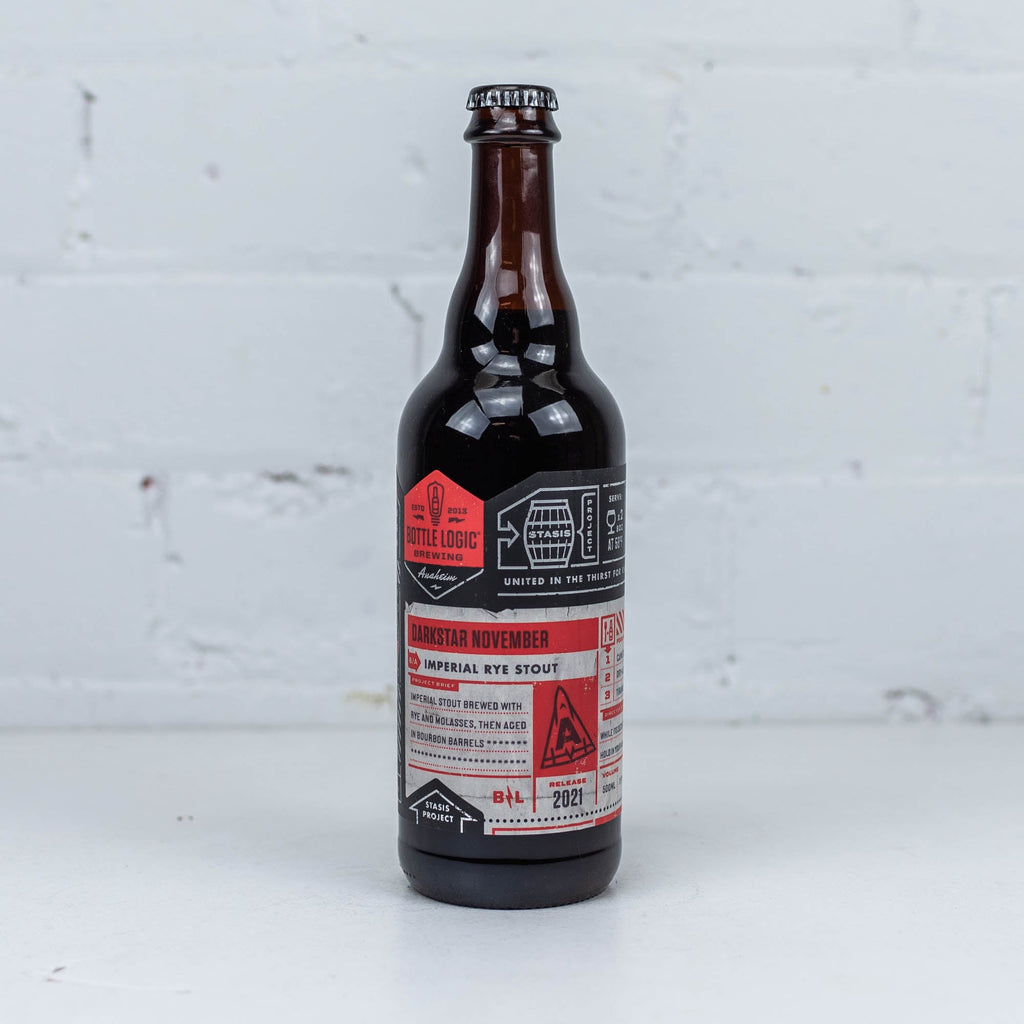 Bottle Logic - Darkstar November Imperial Rye Stout 2021 500ml