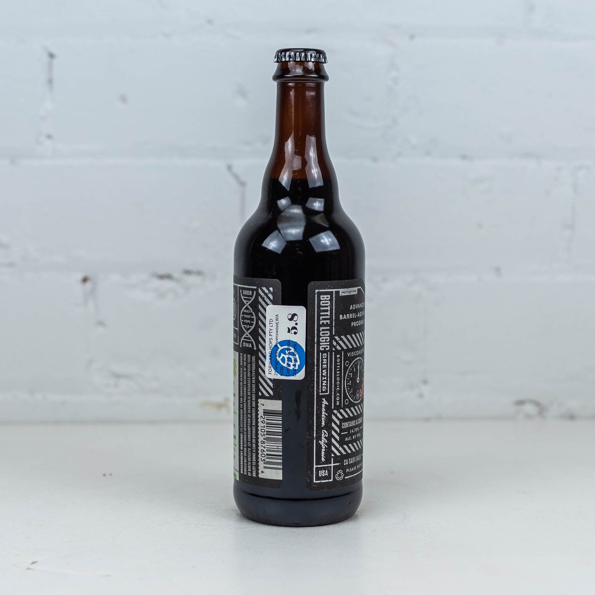 Bottle Logic - Electric Eden BA Imperial Autumn Stout 2021 500ml