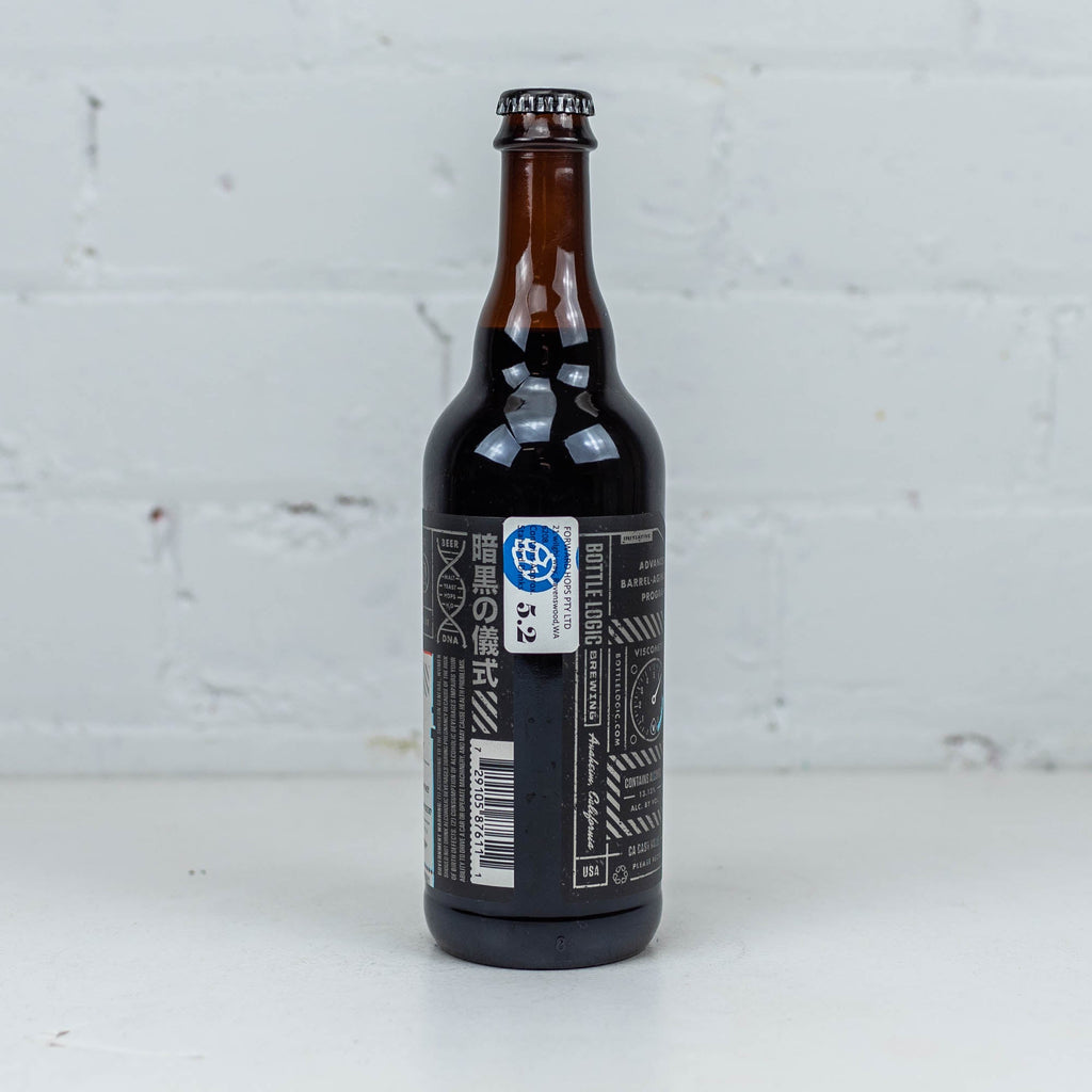 Bottle Logic - Dark Rituals Barleywine / Stout Blend 2021 500ml