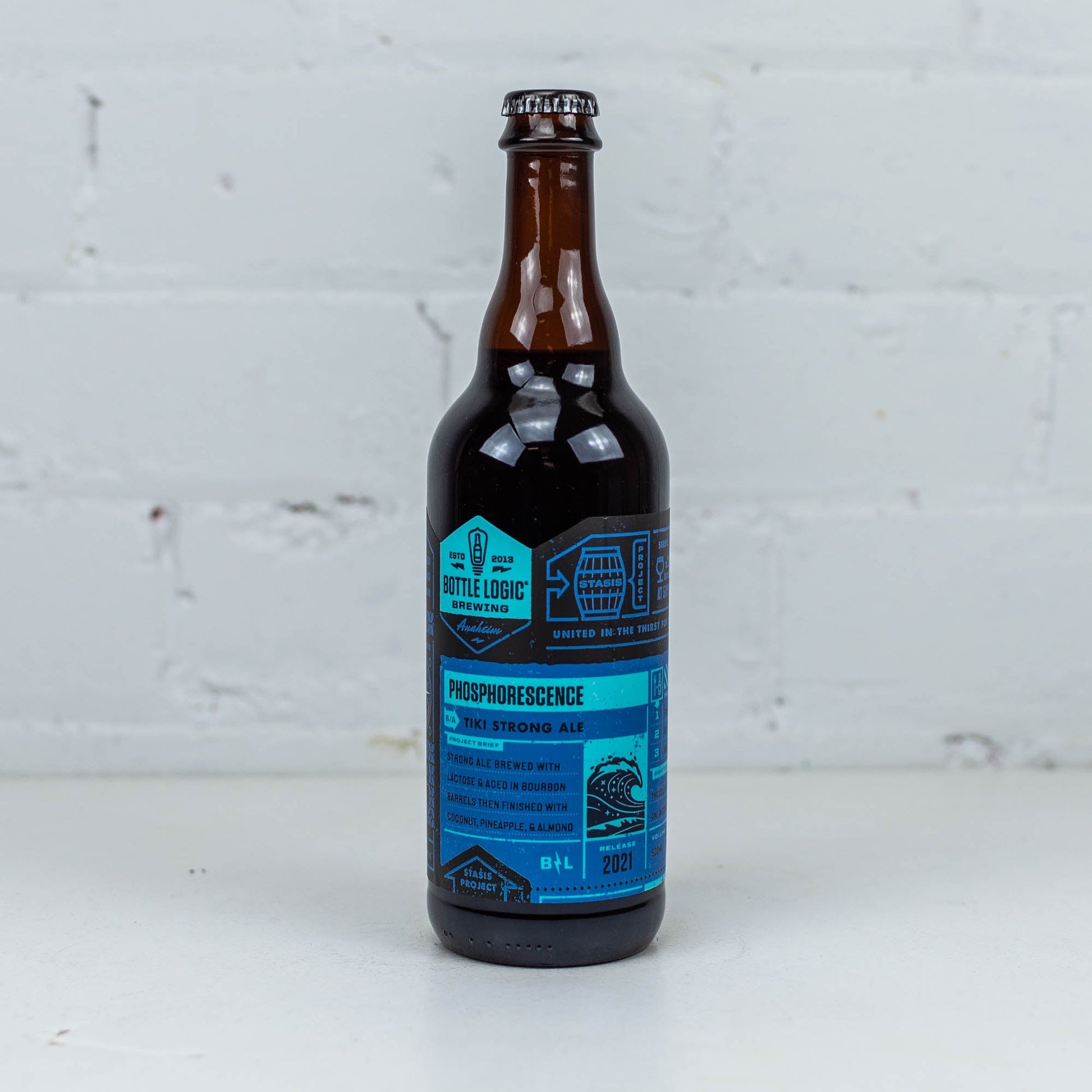 Bottle Logic - Phosphorescence BA Tiki Strong Ale 2021 500ml