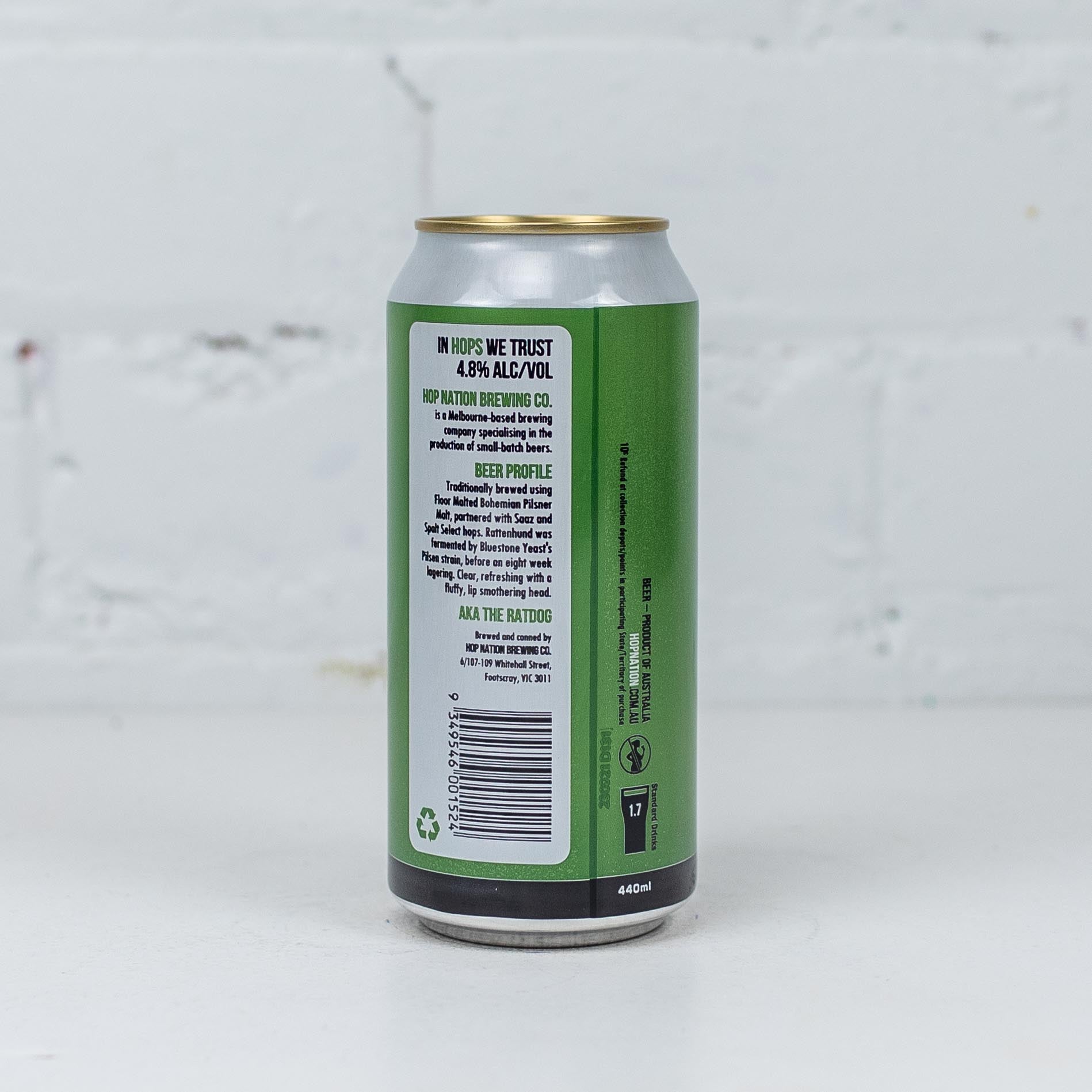 Hop Nation - Rattenhund Pilsner