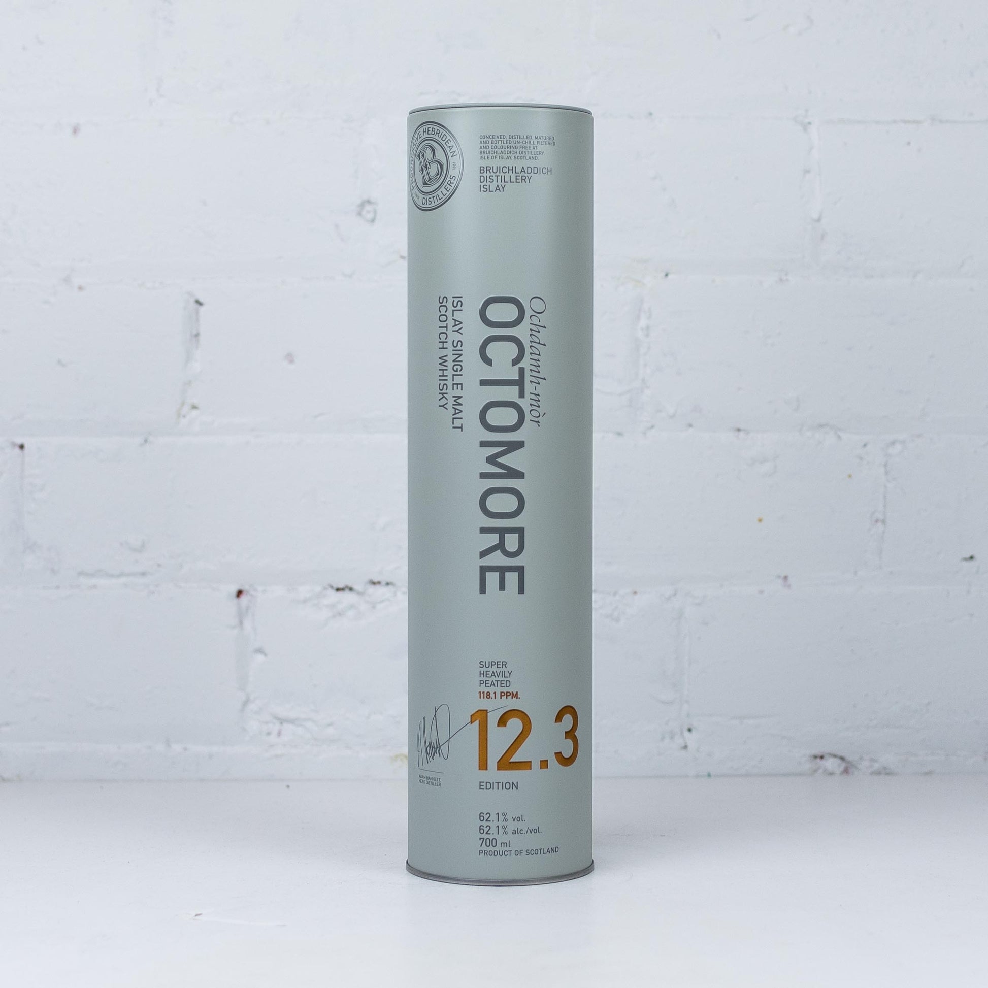 Bruichladdich - Octomore 12.3 5YO 118.1 PPM Islay Barley 700ml