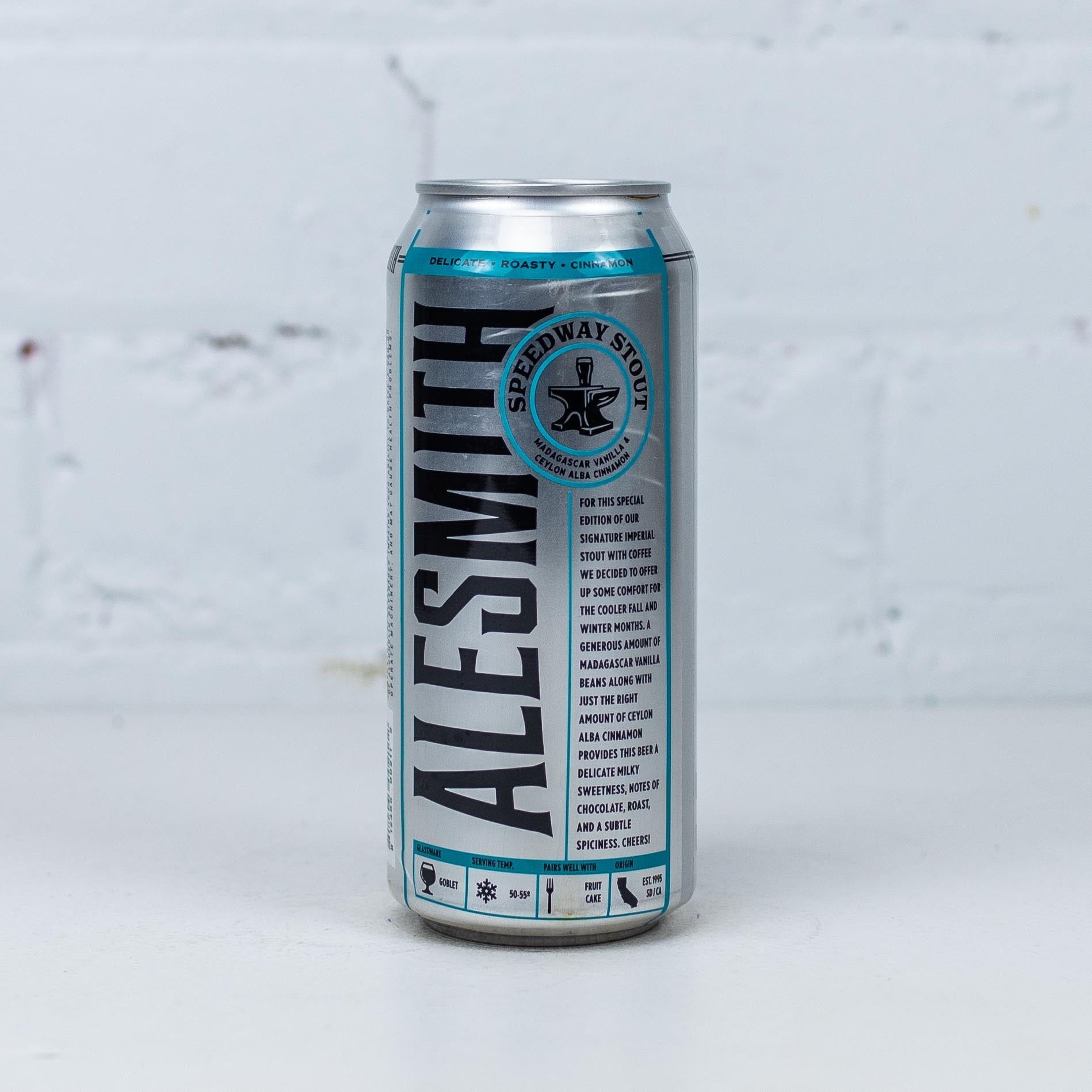AleSmith - SpeedWay Stout Vanilla & Ceylon Cinnamon Can 473ml