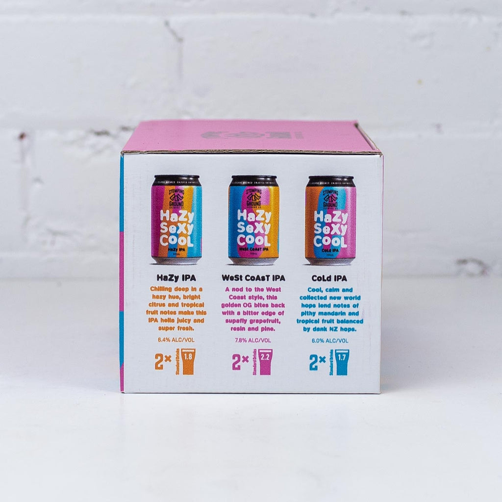 Stomping Ground - Hazy Sexy Cool IPA Mixed 6 Pack