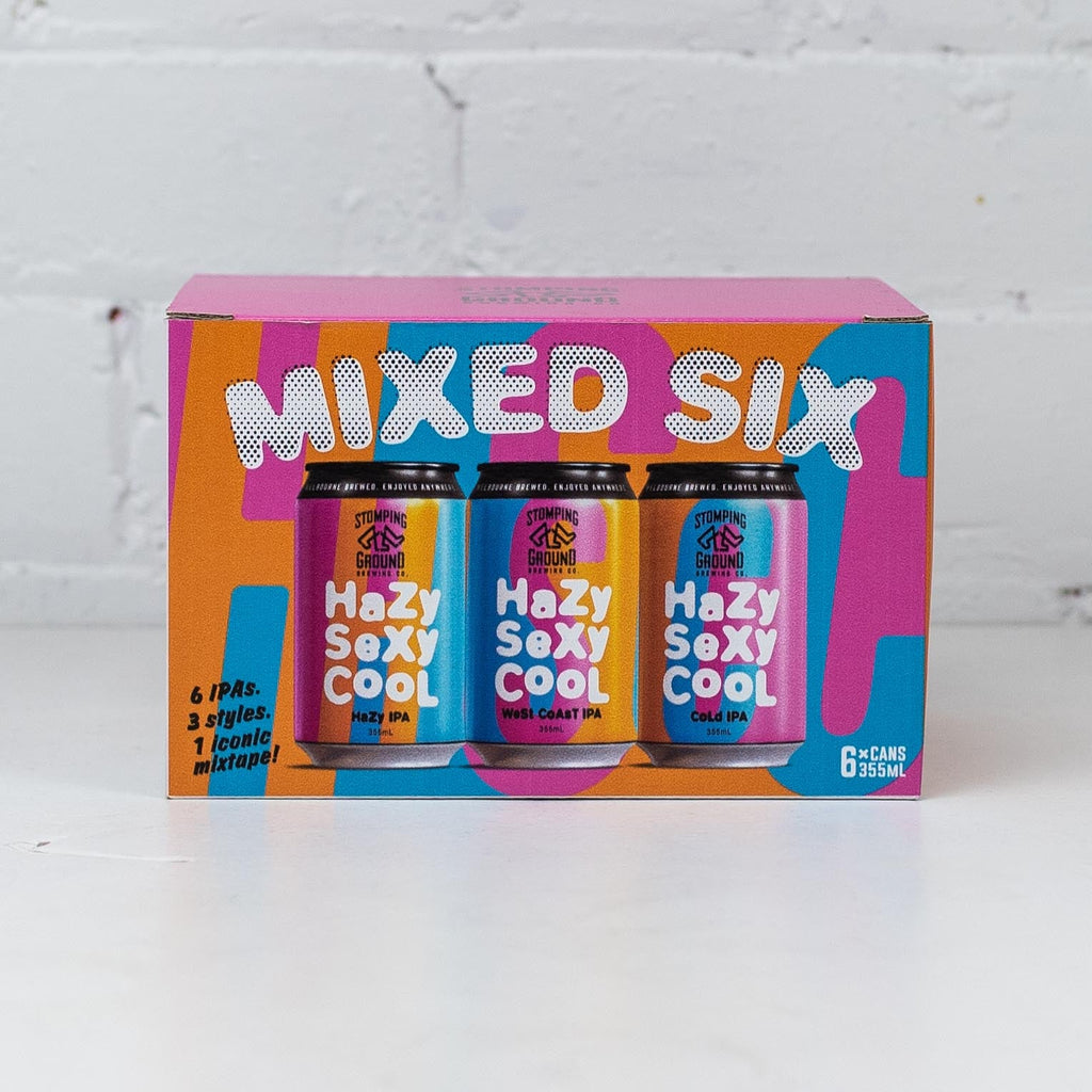 Stomping Ground - Hazy Sexy Cool IPA Mixed 6 Pack
