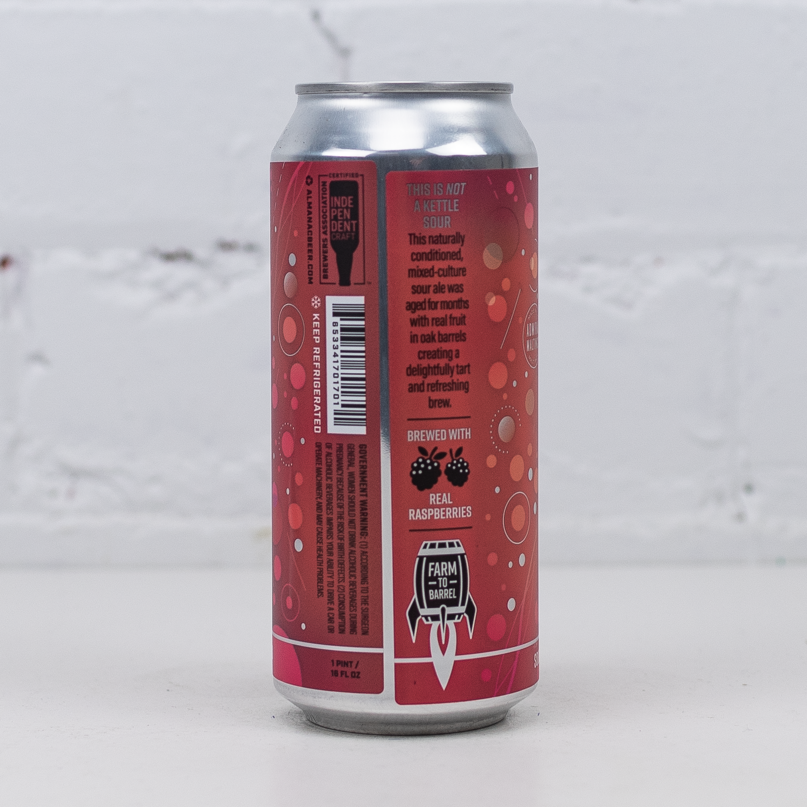 Almanac - Raspberry Sournova 473ml