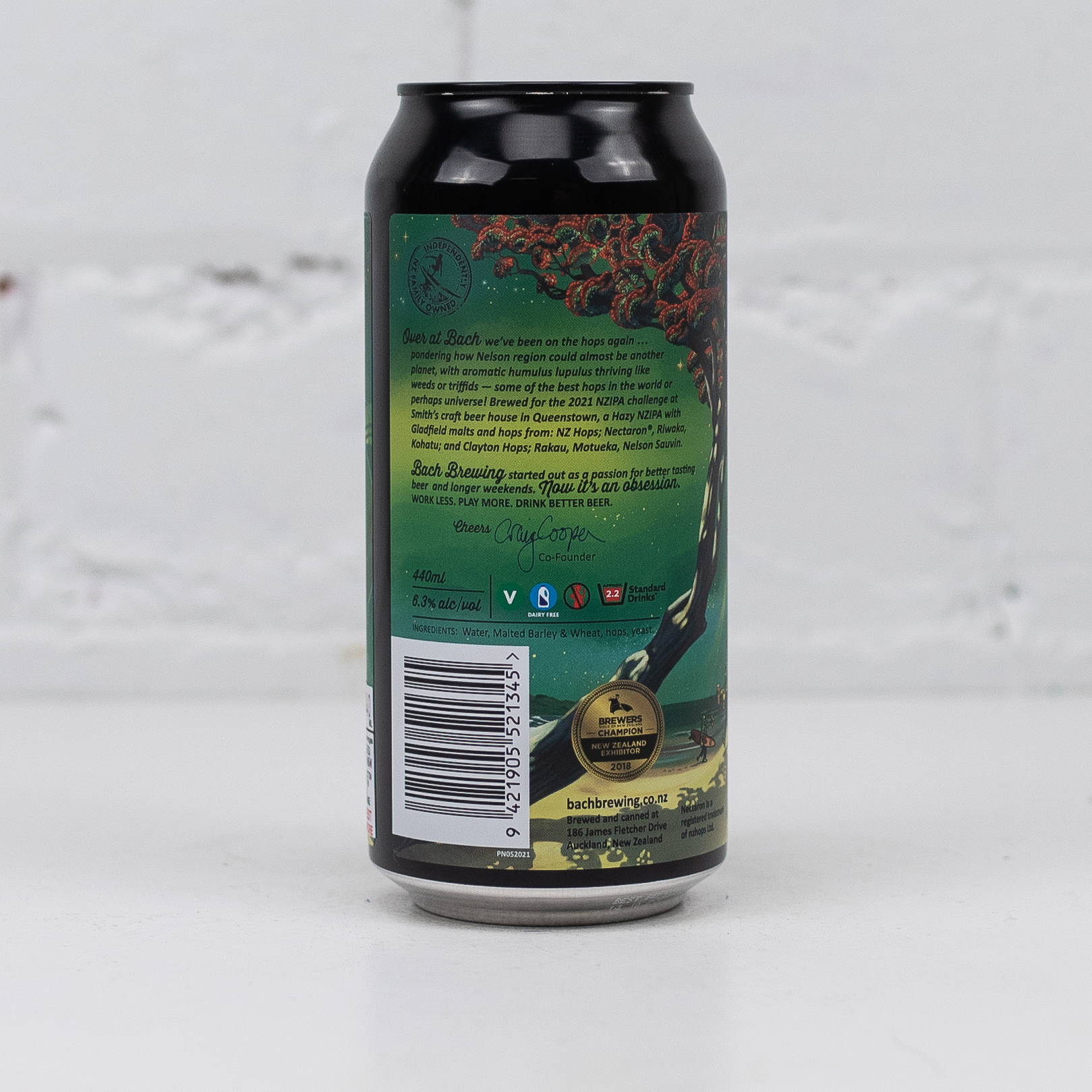 Bach - Planet Nectaron Hazy NZ IPA