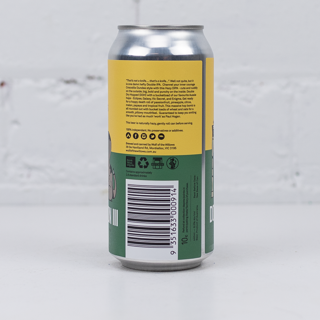 Wolf of the Willows - Double Vision III Aussie Haze DIPA