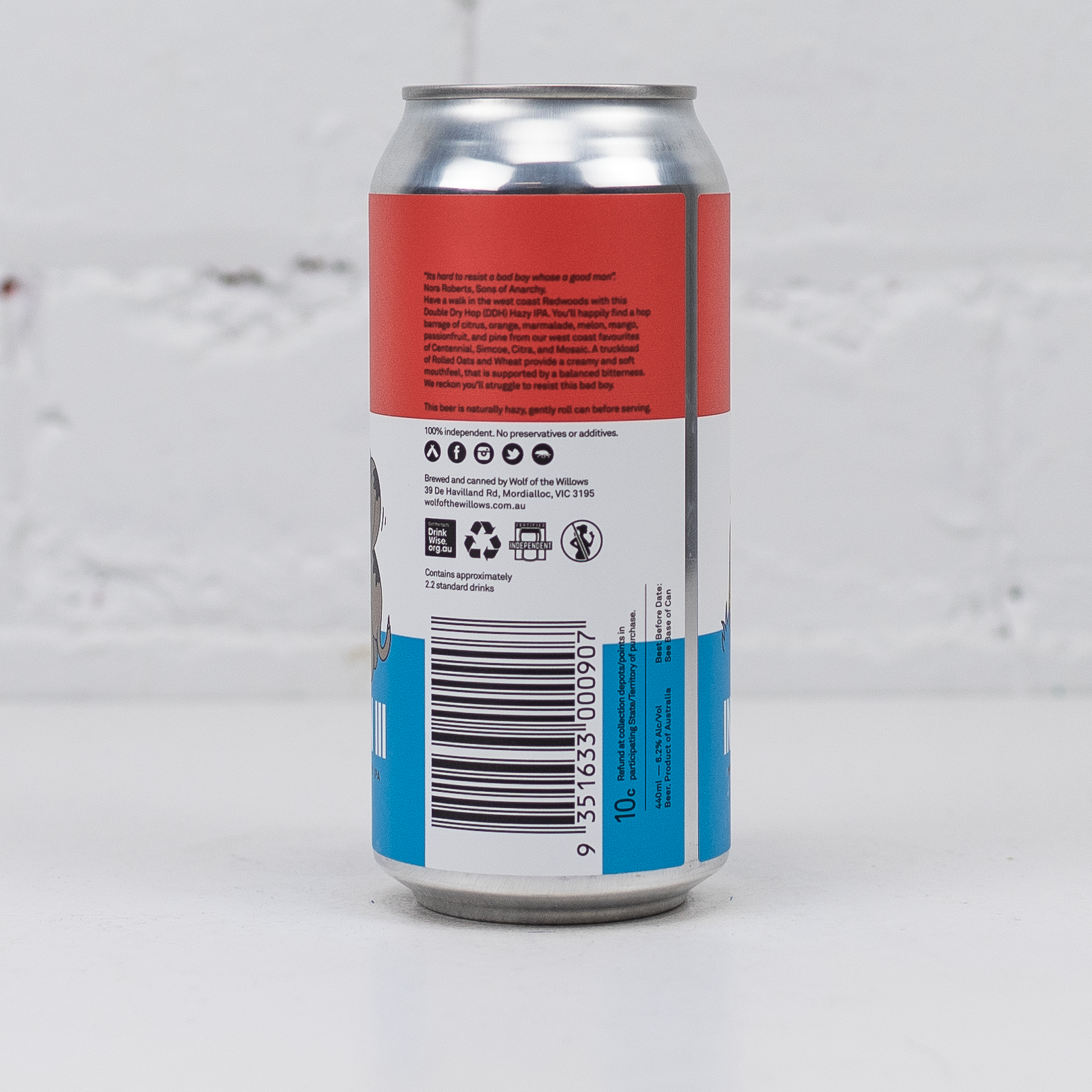 Wolf of the Willows - Inner Vision III West Coast Haze IPA