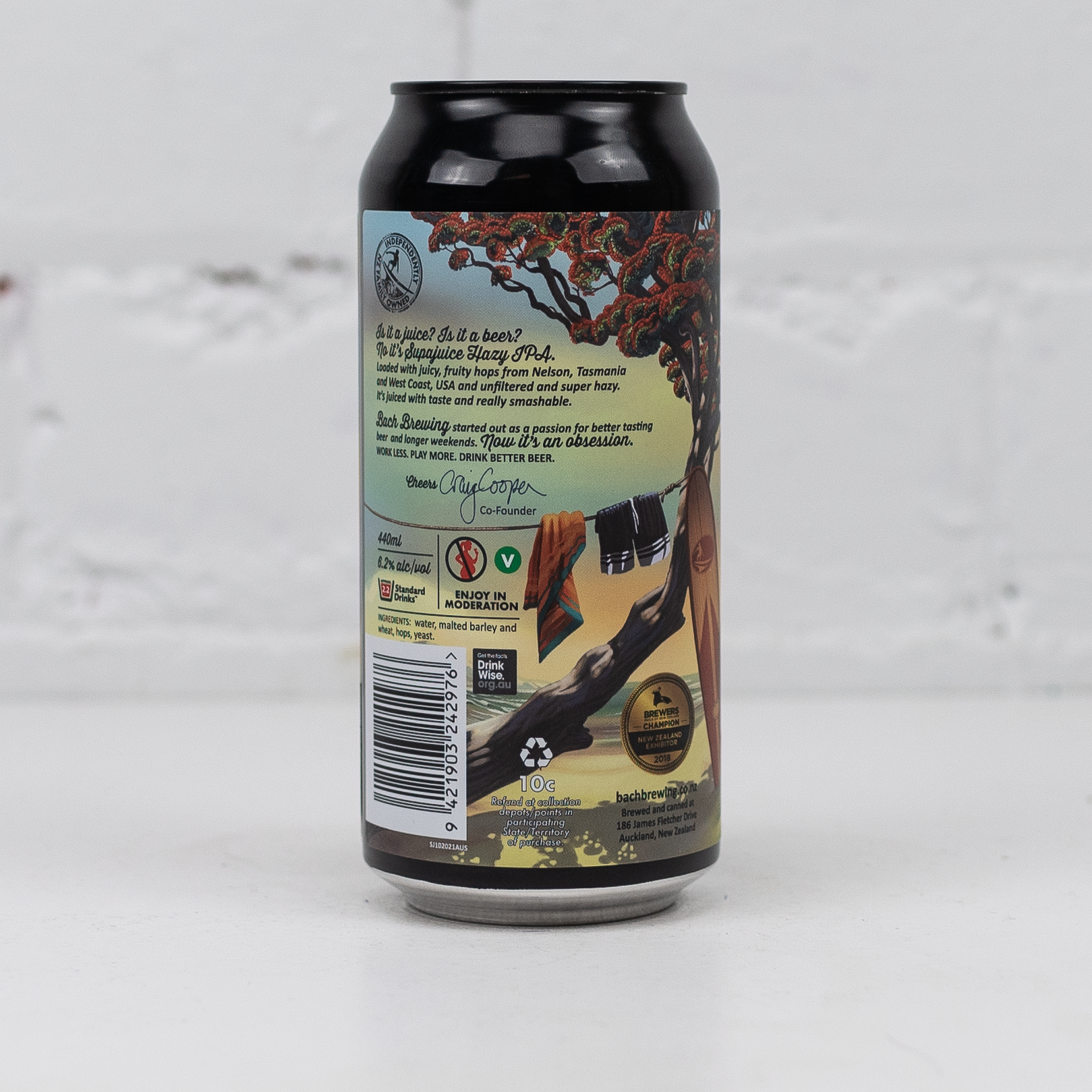 Bach - Supajuice Hazy IPA