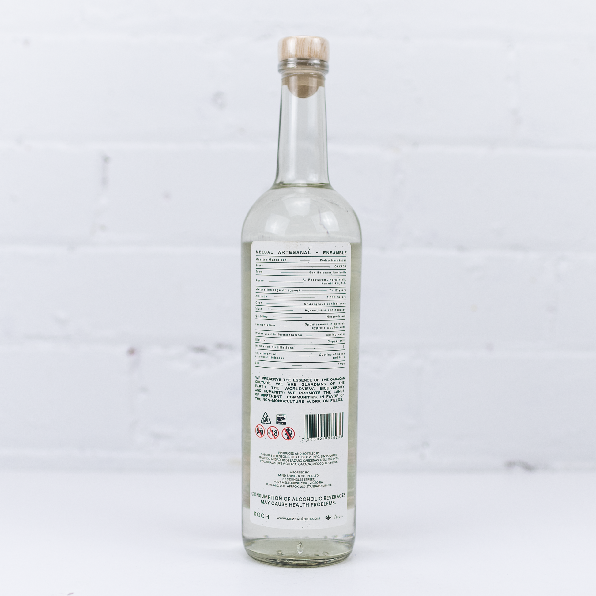 Koch Mezcal - Ensamble 47.11% 750ml