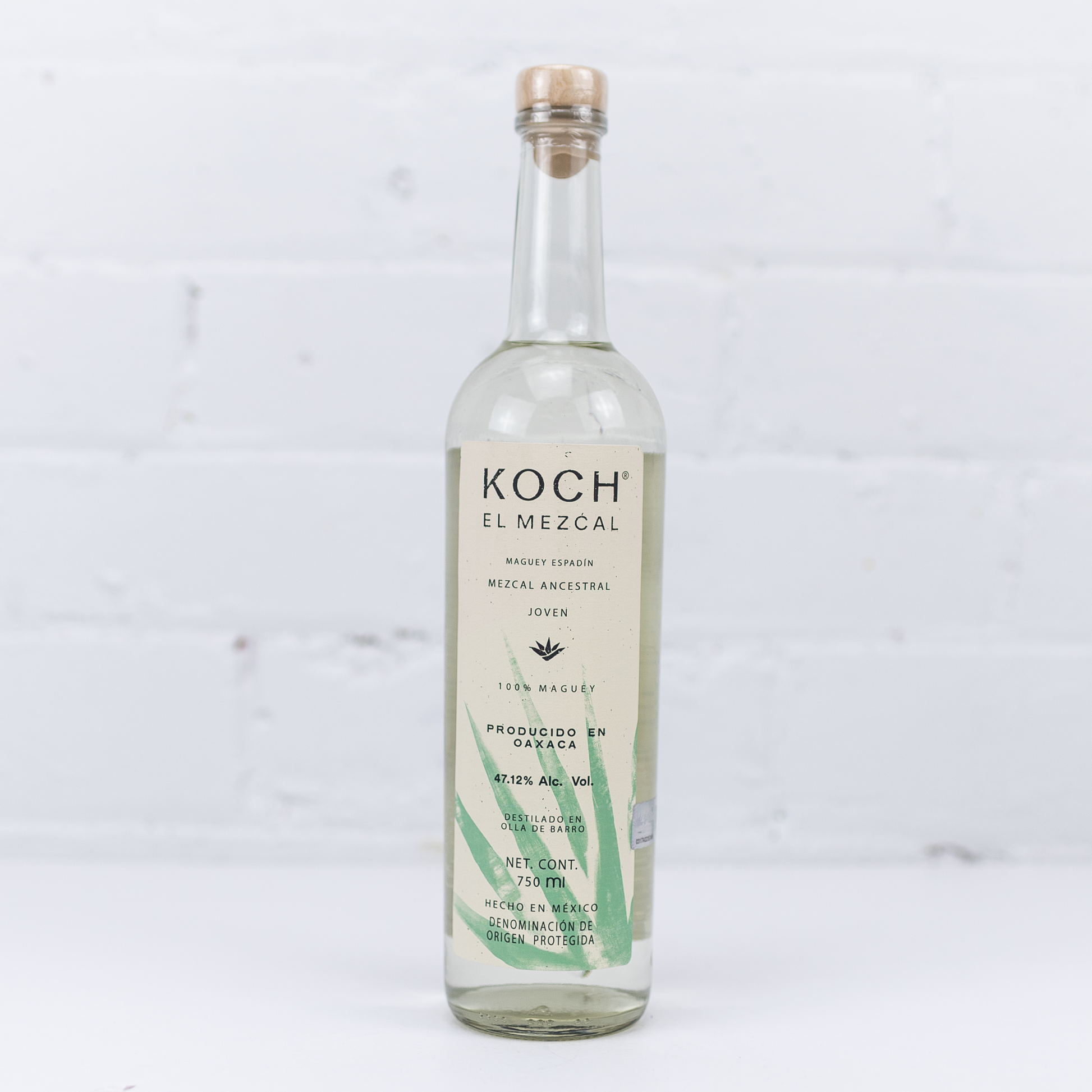 Koch Mezcal - Maguey Espadin Claypot 47.12% 750ml