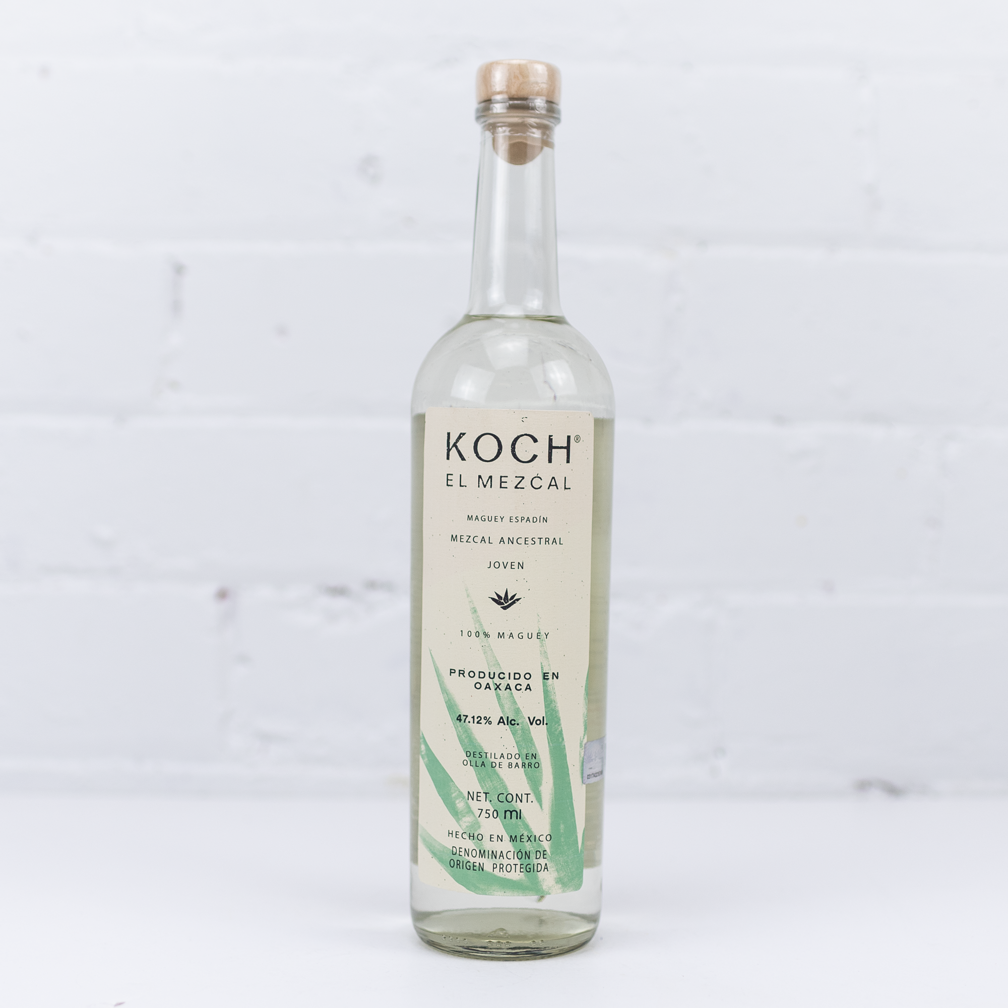 Koch Mezcal - Maguey Espadin Claypot 47.12% 750ml