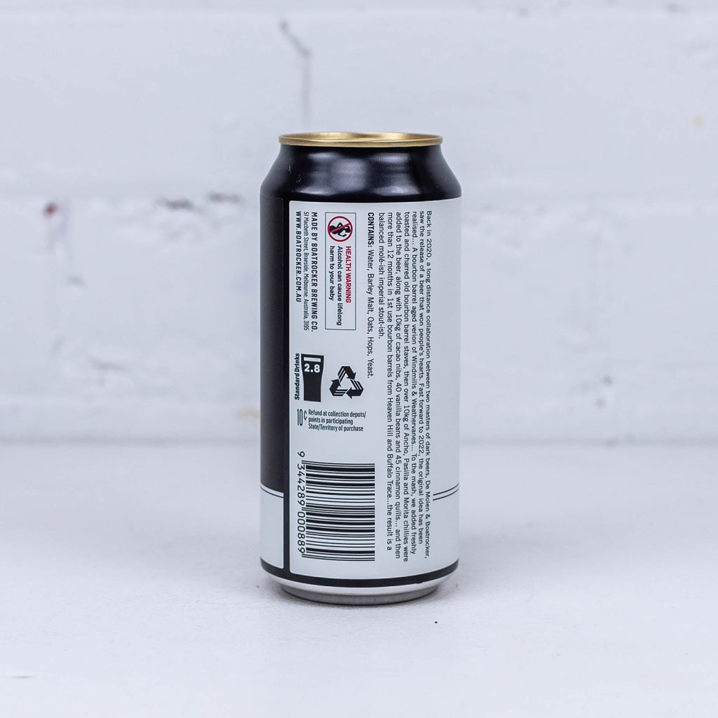 Boatrocker x De Molen 'Windmills & Weathervanes' BA Mole-ish Imp Stout 2022 440ml